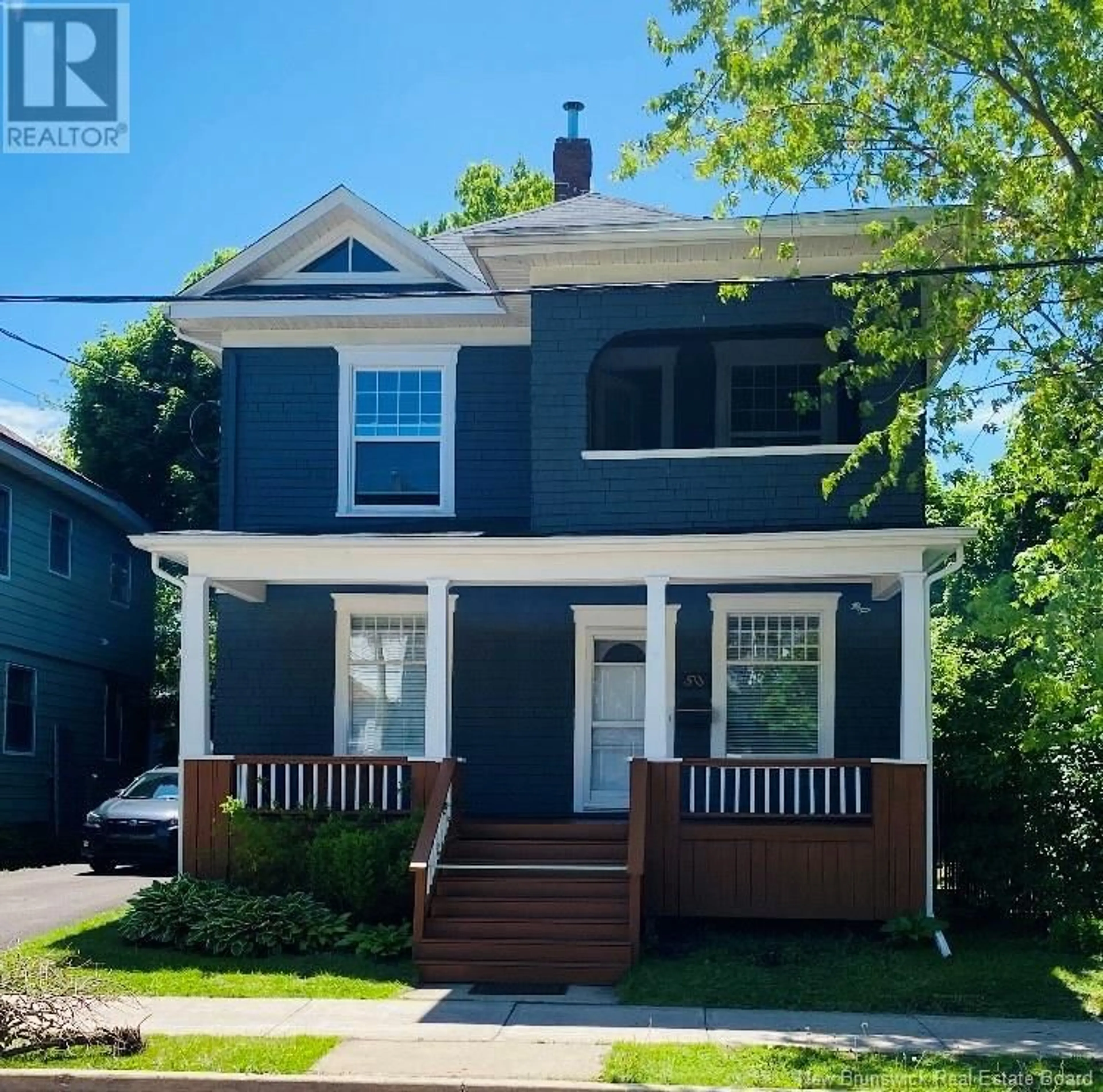 Home with vinyl exterior material, street for 50 PRINCESS STREET, Moncton New Brunswick E1C2E5