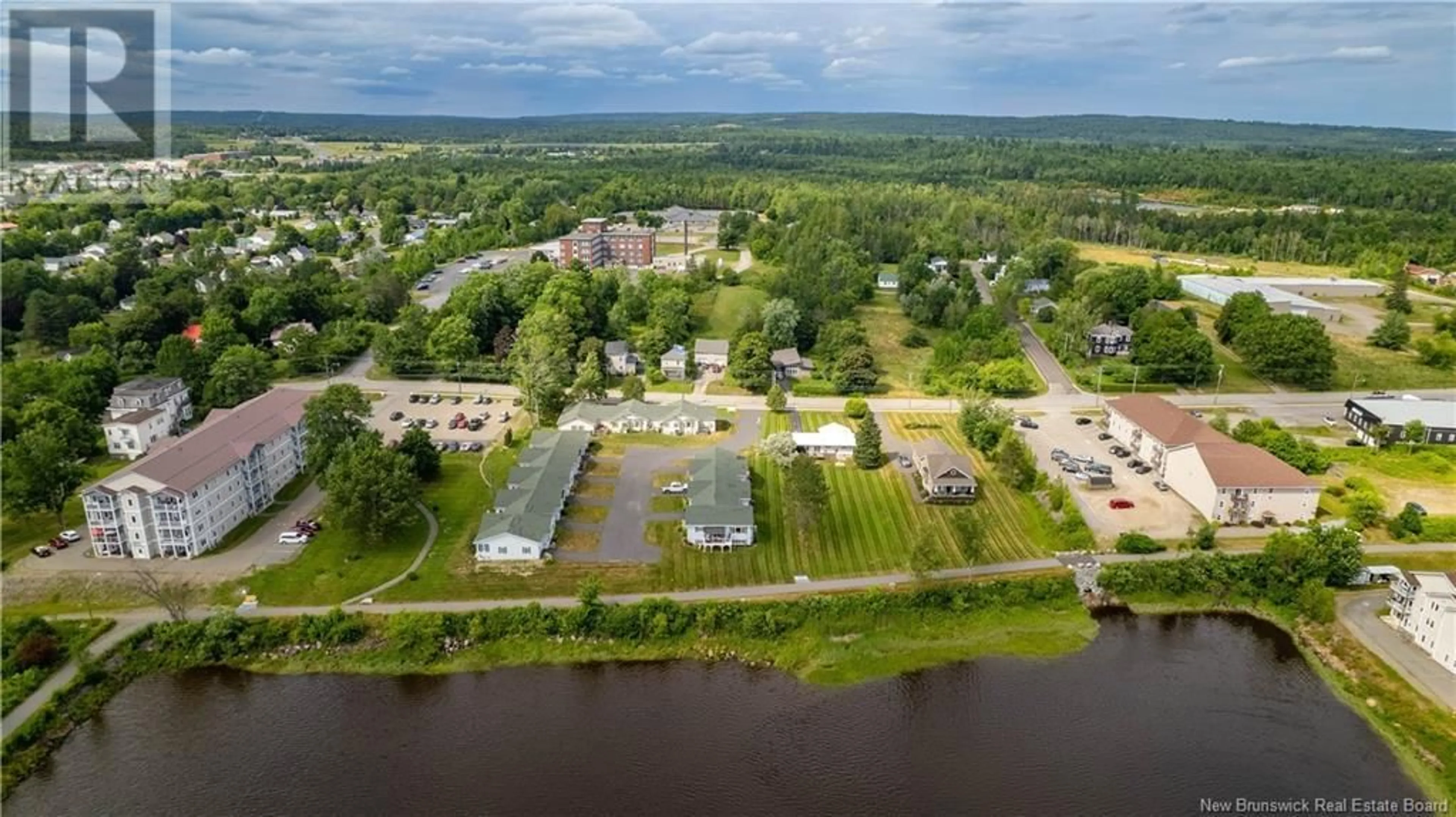 A pic from outside/outdoor area/front of a property/back of a property/a pic from drone, water/lake/river/ocean view for I - 61 PRINCE WILLIAM STREET, St. Stephen New Brunswick E3L1S5