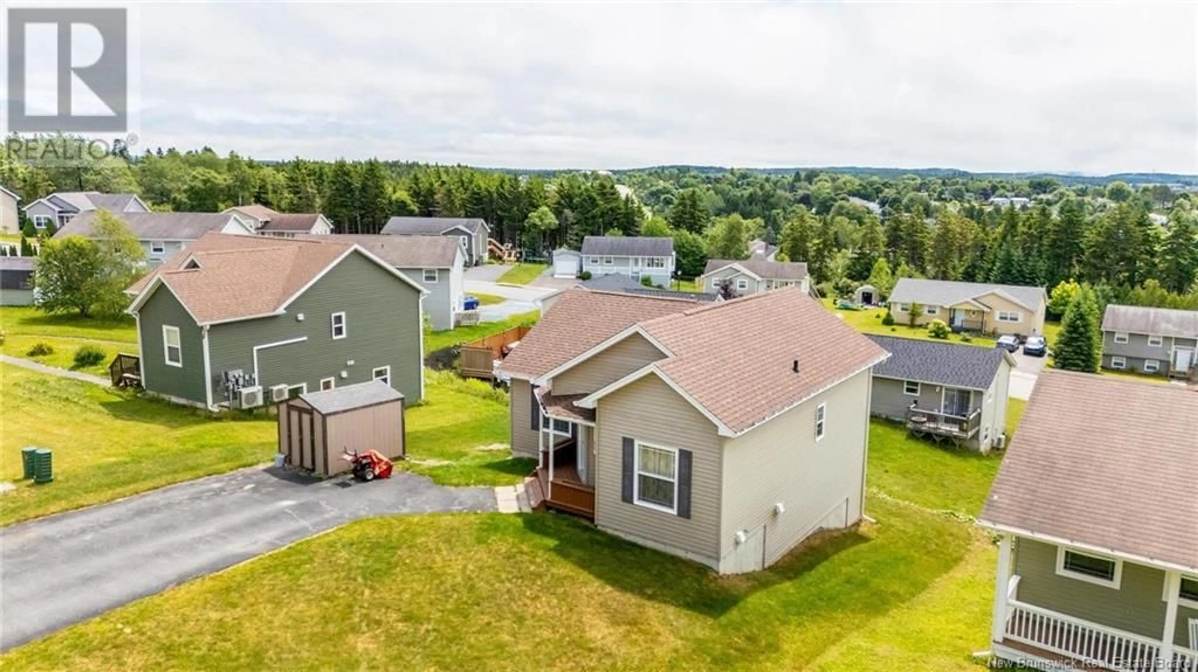 A pic from outside/outdoor area/front of a property/back of a property/a pic from drone, water/lake/river/ocean view for 21 REBA ROAD, Saint John New Brunswick E2J0G4