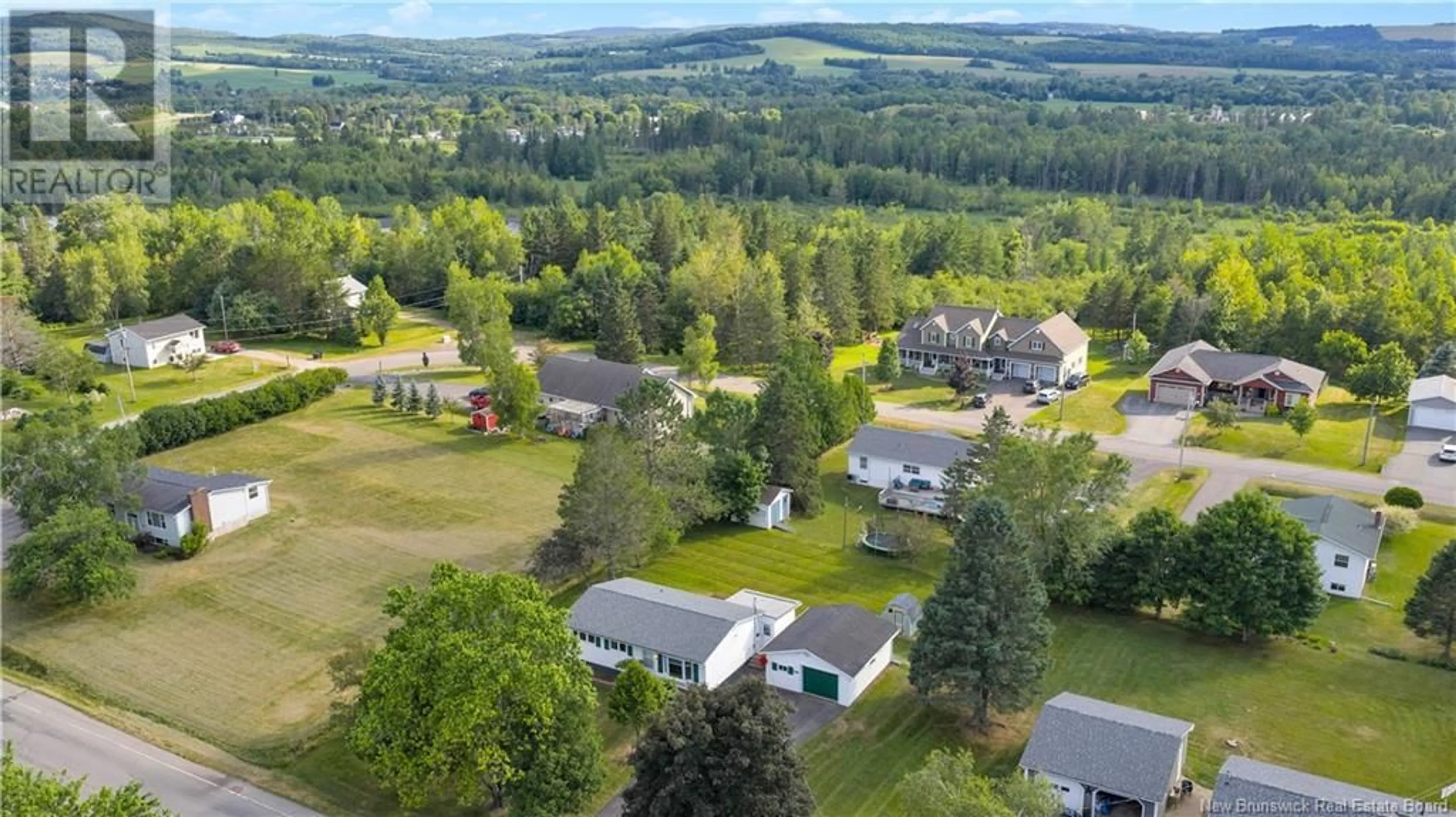 A pic from outside/outdoor area/front of a property/back of a property/a pic from drone, mountain view for 50 COUGLE ROAD, Sussex Corner New Brunswick E4E2S6