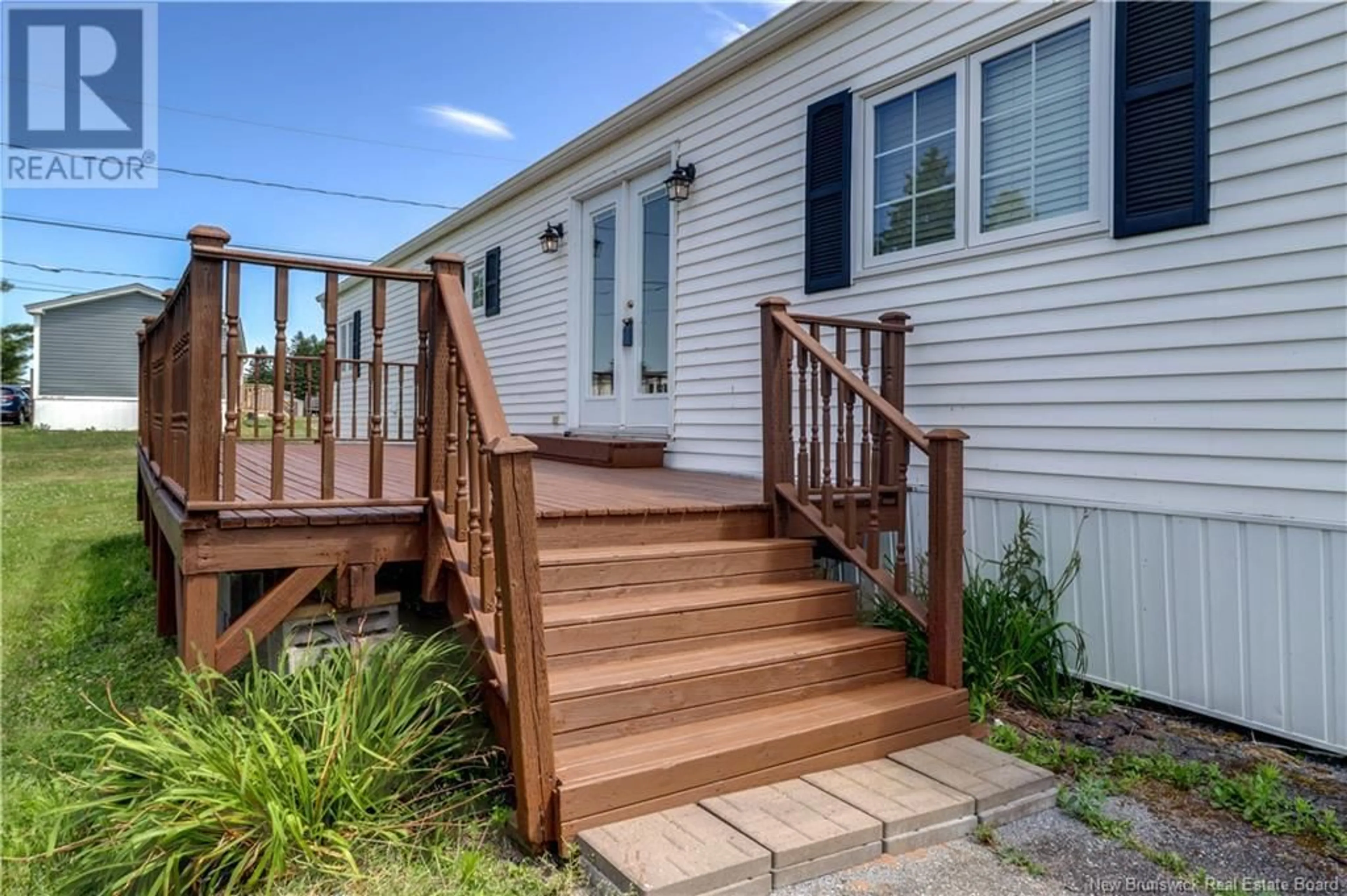 Home with vinyl exterior material, street for 15 ORCHARD CRESCENT, Picadilly New Brunswick E4E3X5