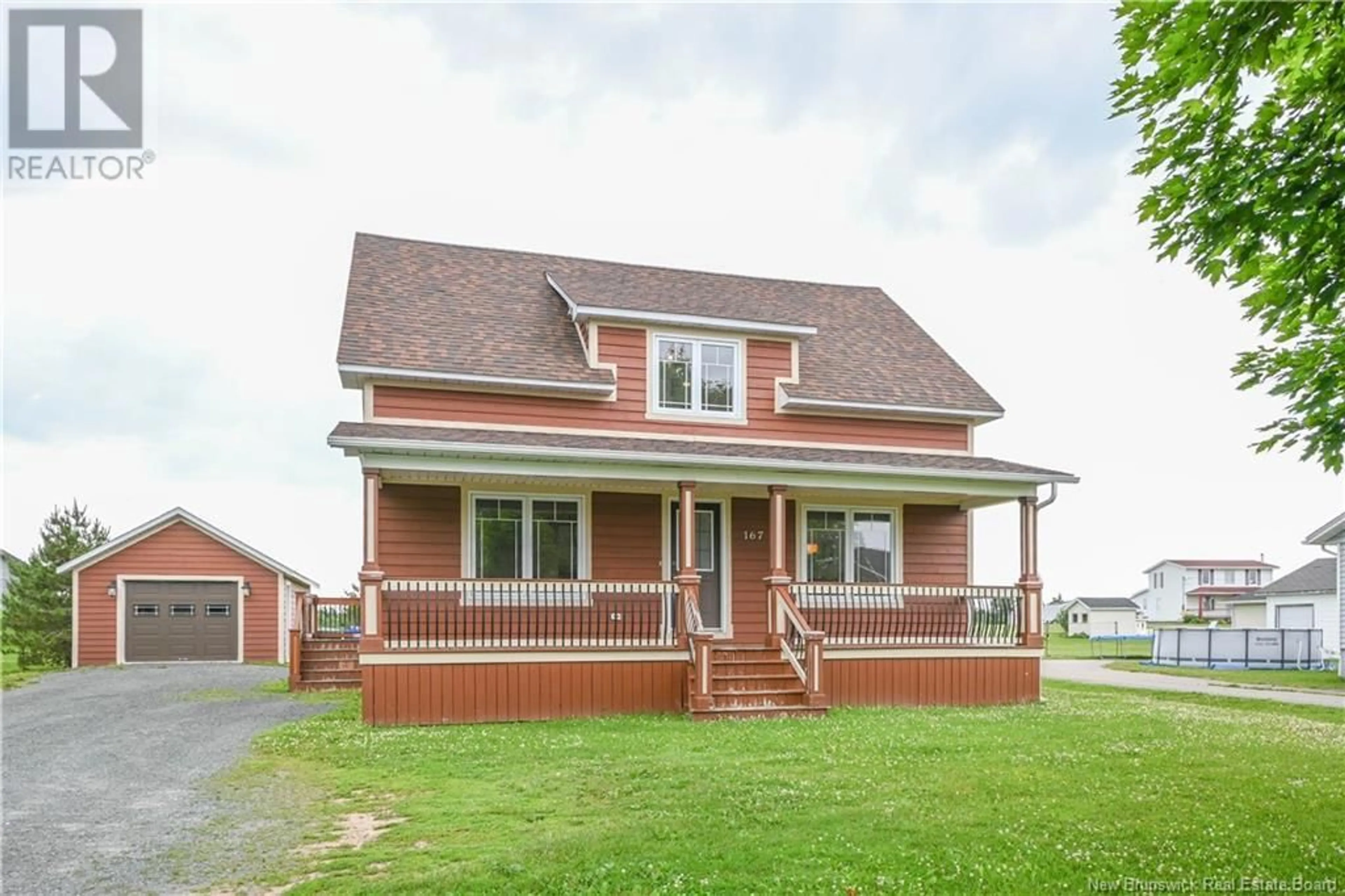 Home with brick exterior material, street for 167 RUE DU PÊCHEUR NORD STREET, Lamèque New Brunswick E8T1K7