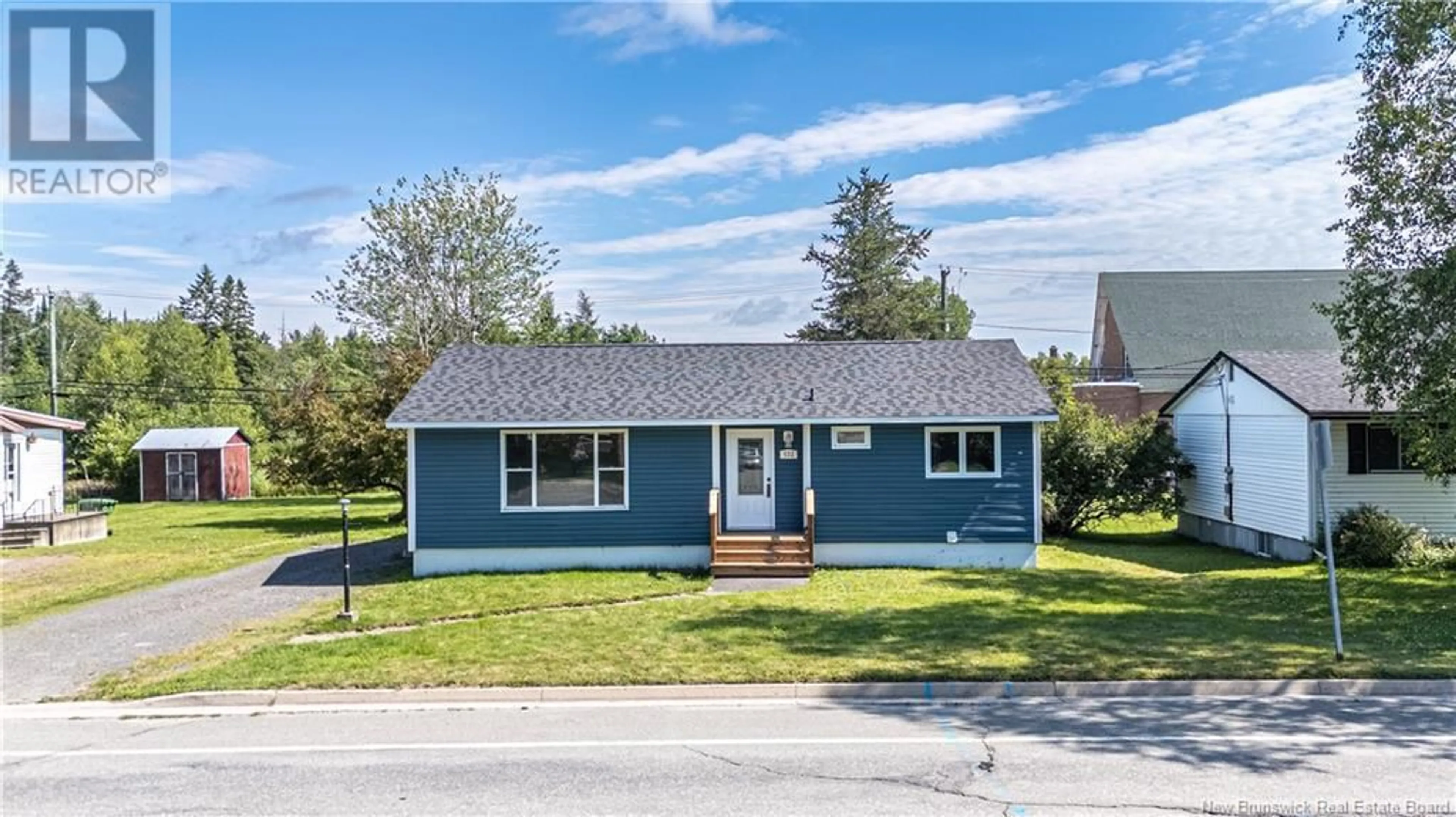 Home with vinyl exterior material, street for 132 CROCKET STREET, Fredericton New Brunswick E3A4H3