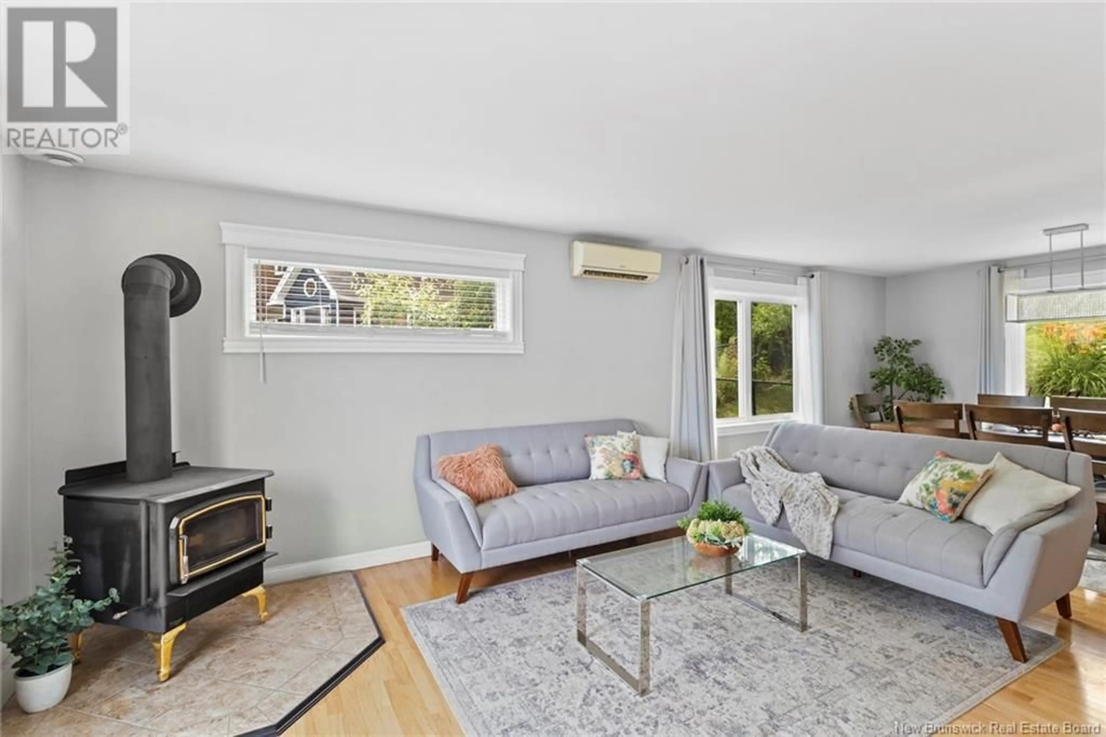 Living room with furniture, unknown for 15 CARTER COURT, Fredericton New Brunswick E3B6Y1