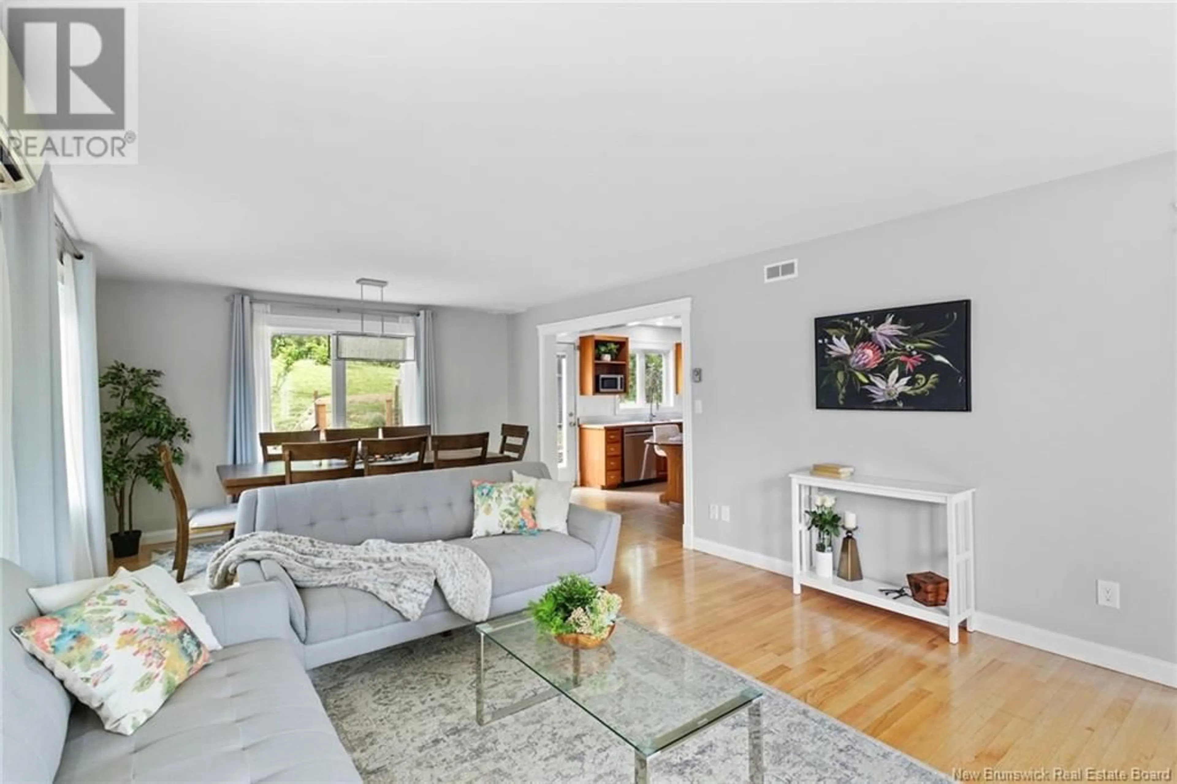 Living room with furniture, unknown for 15 CARTER COURT, Fredericton New Brunswick E3B6Y1