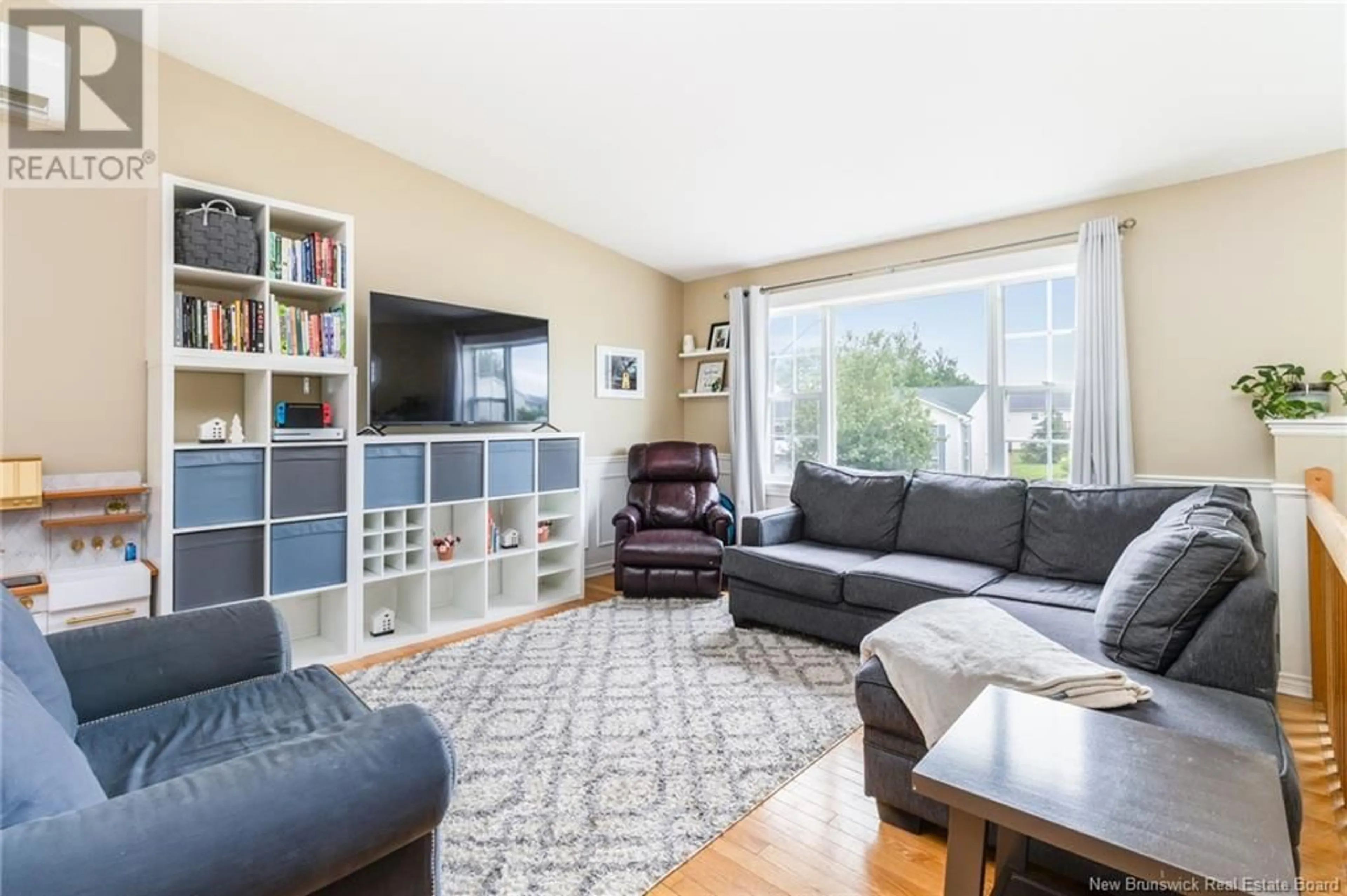 Living room with furniture, unknown for 74 DUFFIE DRIVE, Oromocto New Brunswick E2V4L3