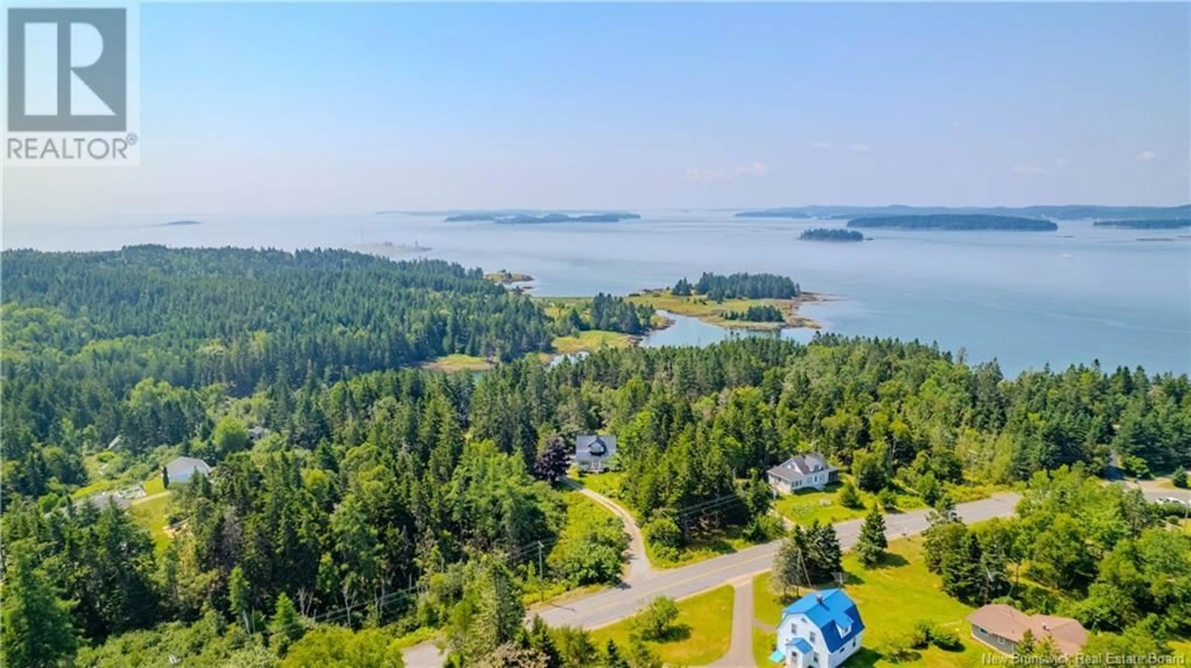 A pic from outside/outdoor area/front of a property/back of a property/a pic from drone, water/lake/river/ocean view for 1232 172 ROUTE ROUTE, L'etete New Brunswick E5C2R4