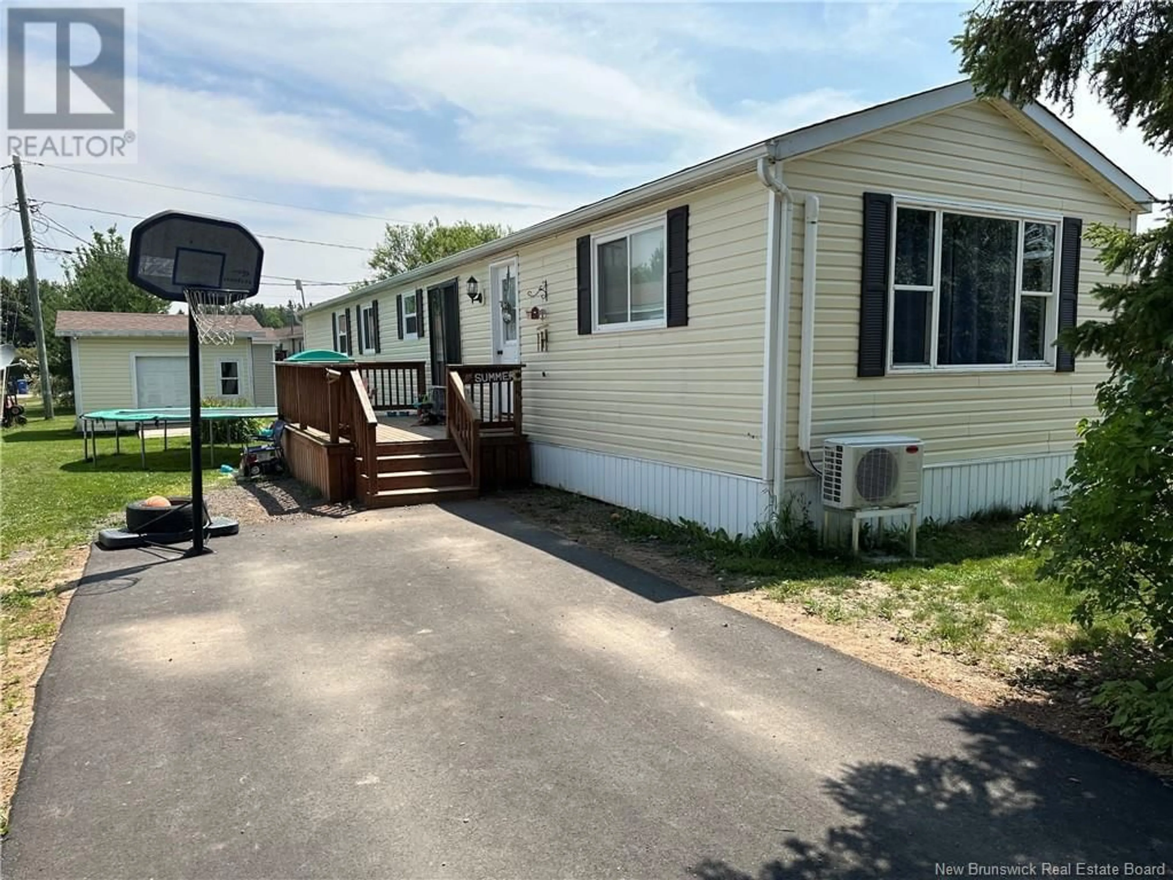 Home with vinyl exterior material, street for 5 ORCHARD CRESCENT, Picadilly New Brunswick E4E3X5