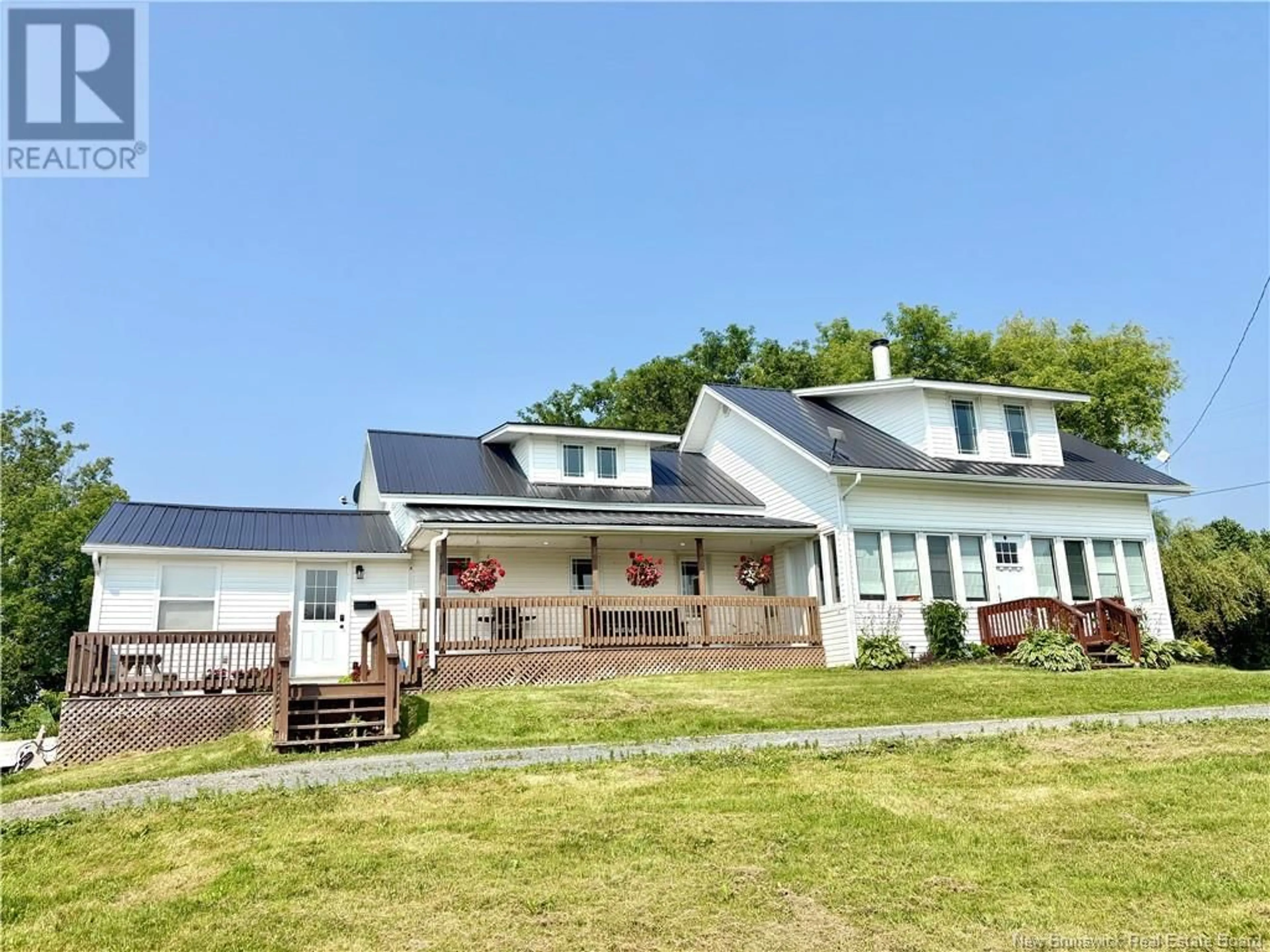 A pic from outside/outdoor area/front of a property/back of a property/a pic from drone, unknown for 542 SWEET ROAD, Deerville New Brunswick E7K1C4