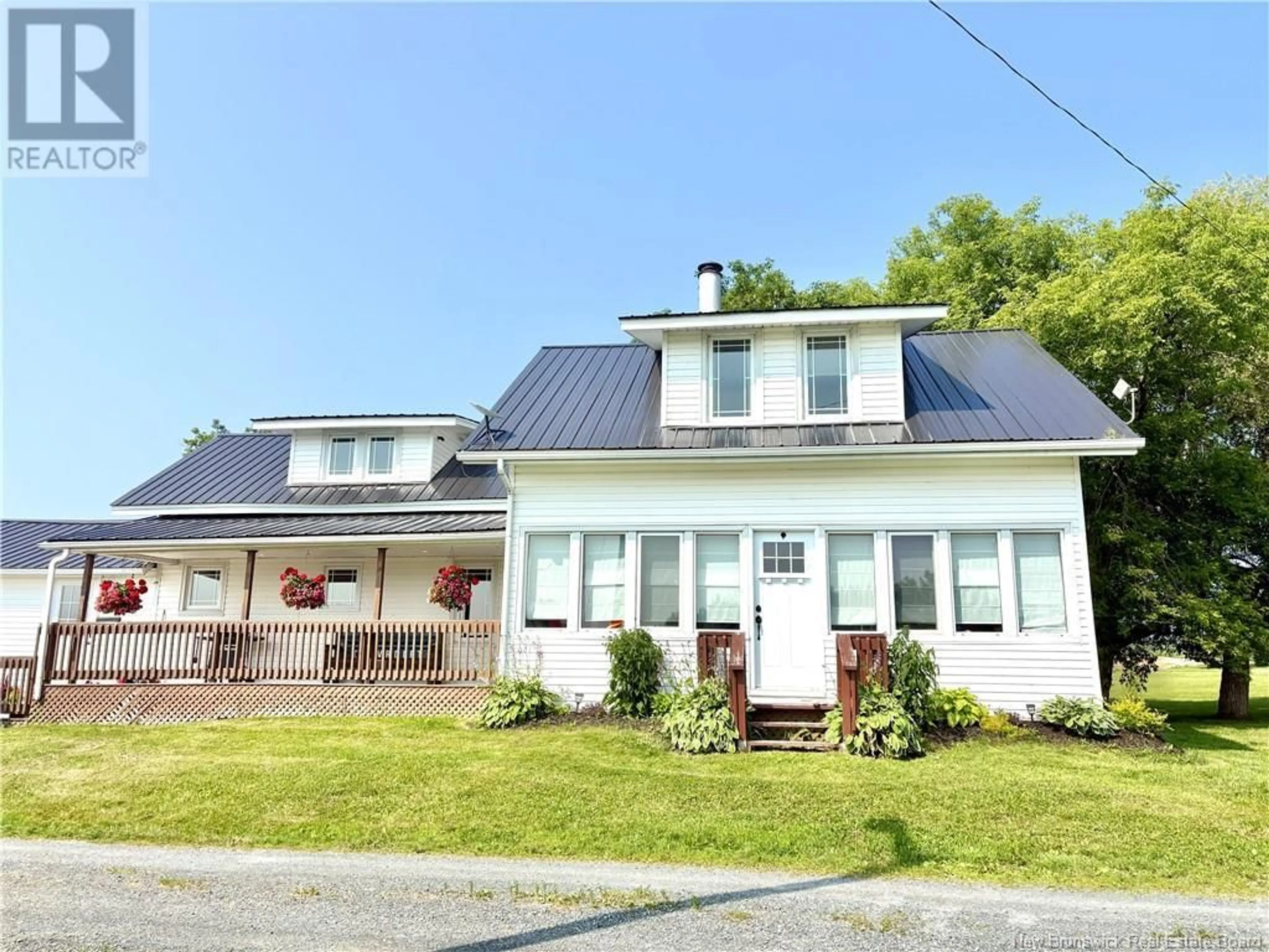 Home with vinyl exterior material, street for 542 SWEET ROAD, Deerville New Brunswick E7K1C4