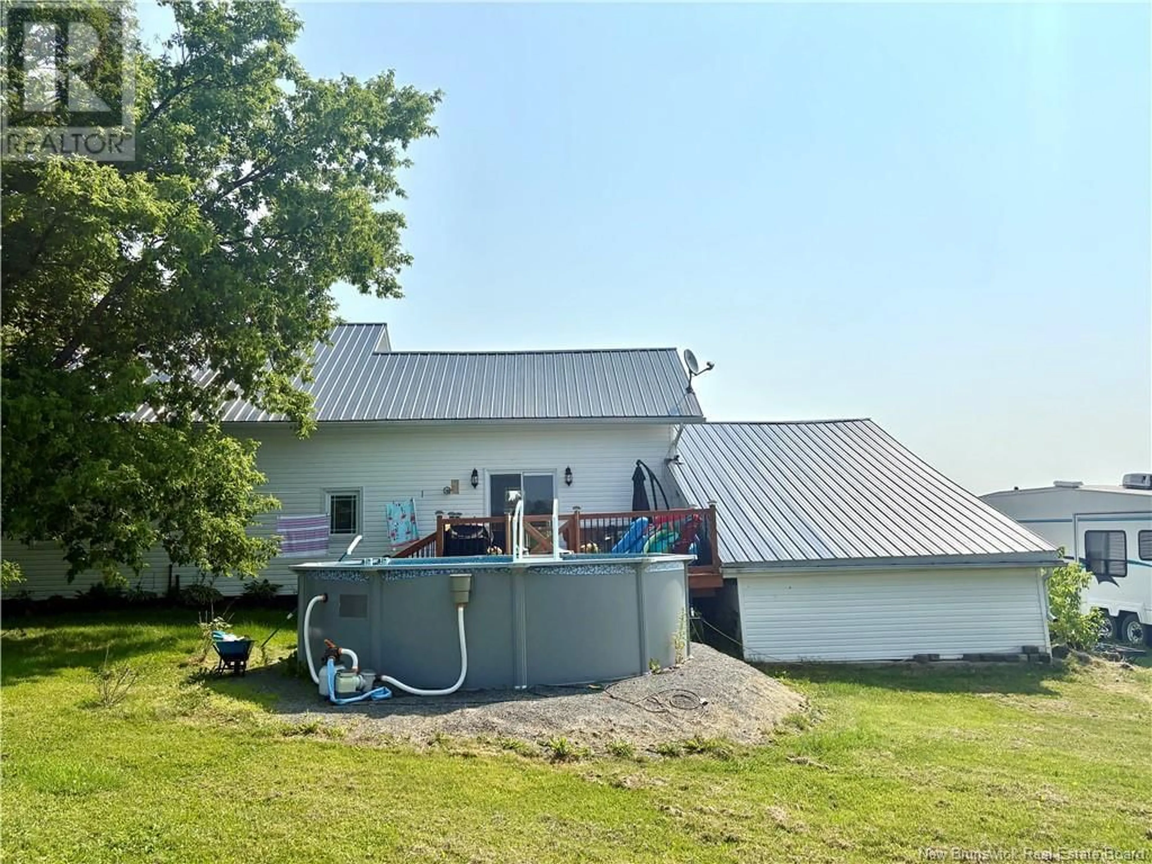 A pic from outside/outdoor area/front of a property/back of a property/a pic from drone, building for 542 SWEET ROAD, Deerville New Brunswick E7K1C4