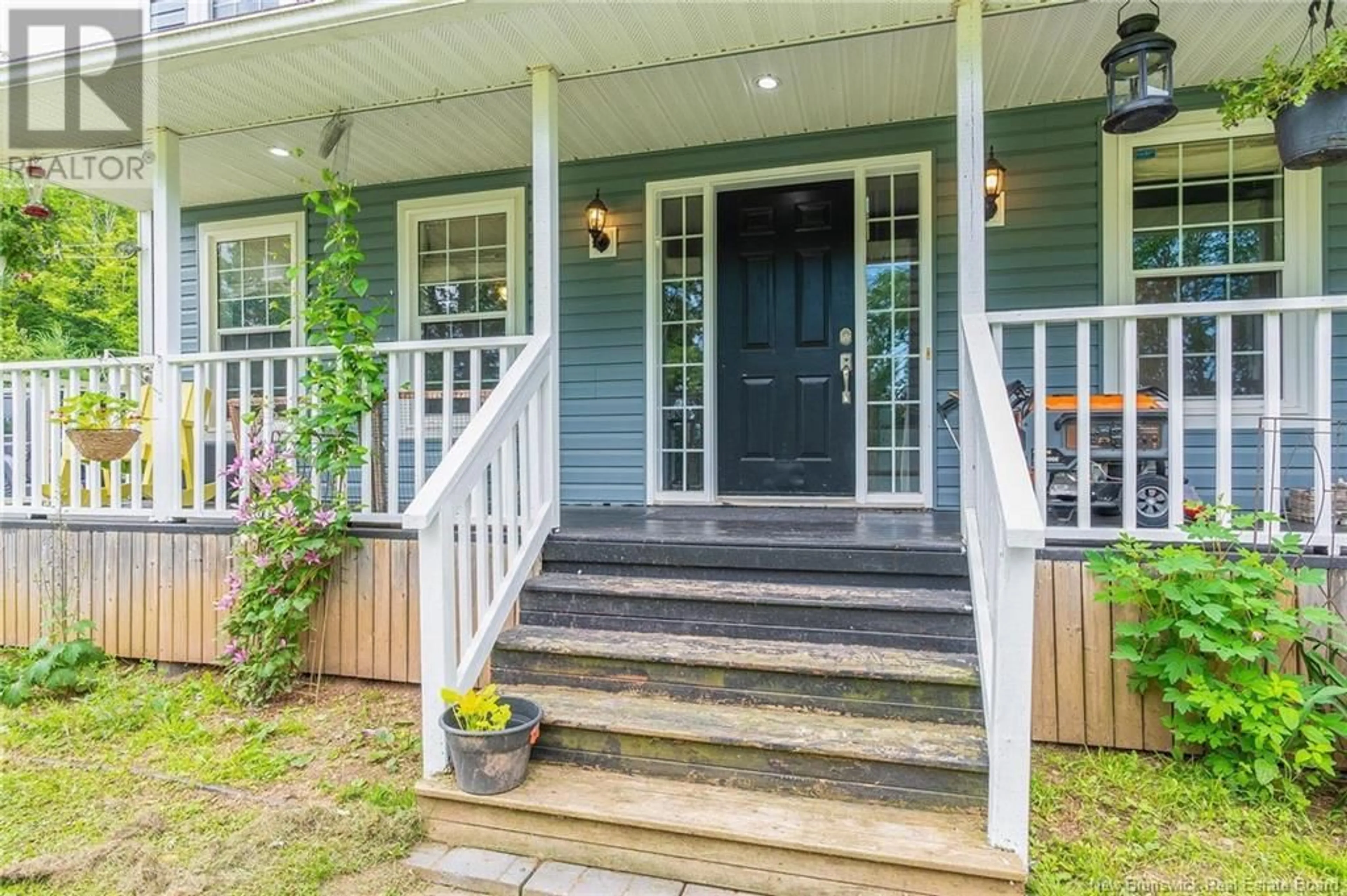 Home with vinyl exterior material, street for 1744 ROUTE 850, Kiersteadville New Brunswick E5T3K8