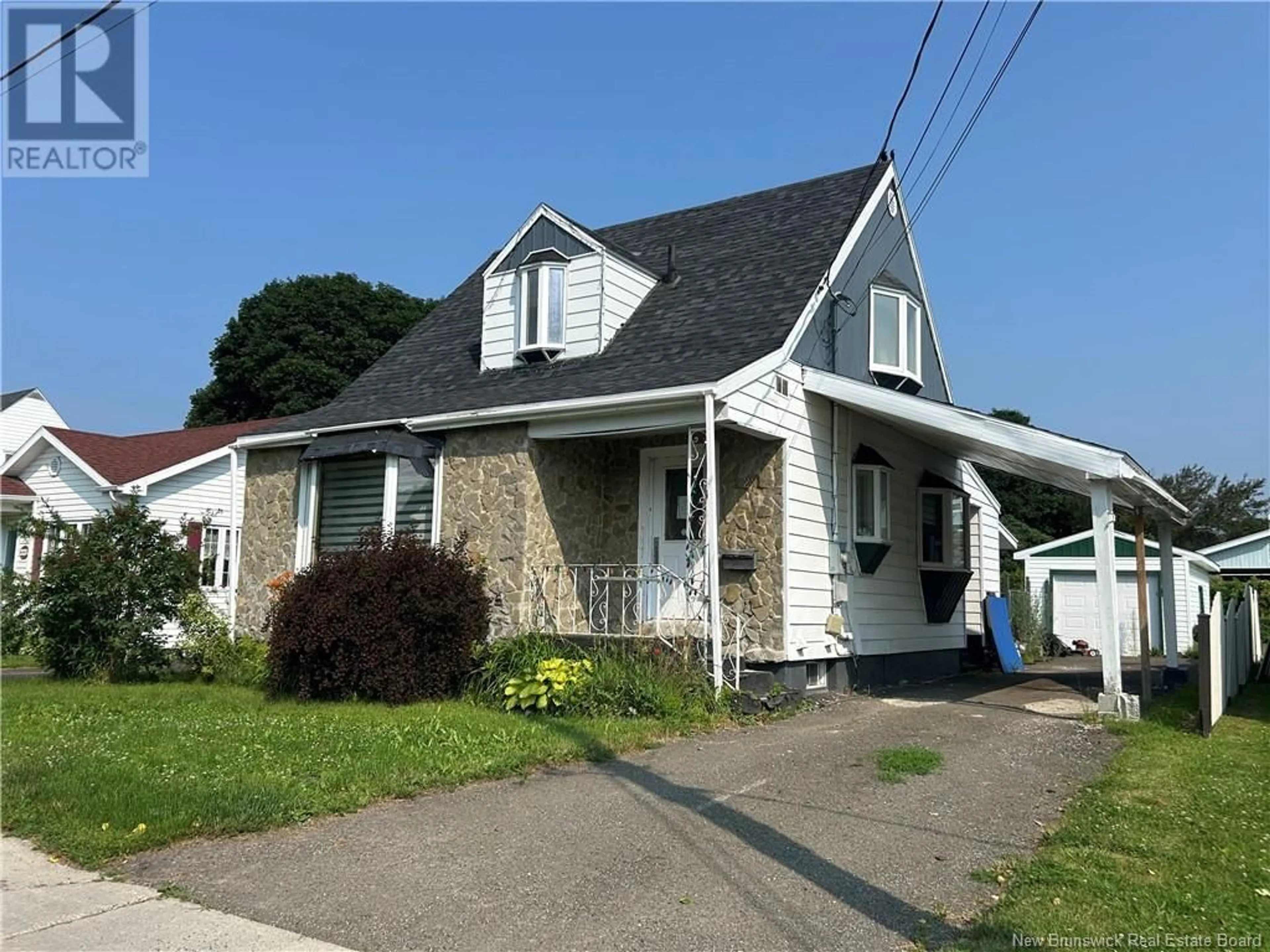 Home with vinyl exterior material, street for 221 DOVER STREET, Campbellton New Brunswick E3N1R5