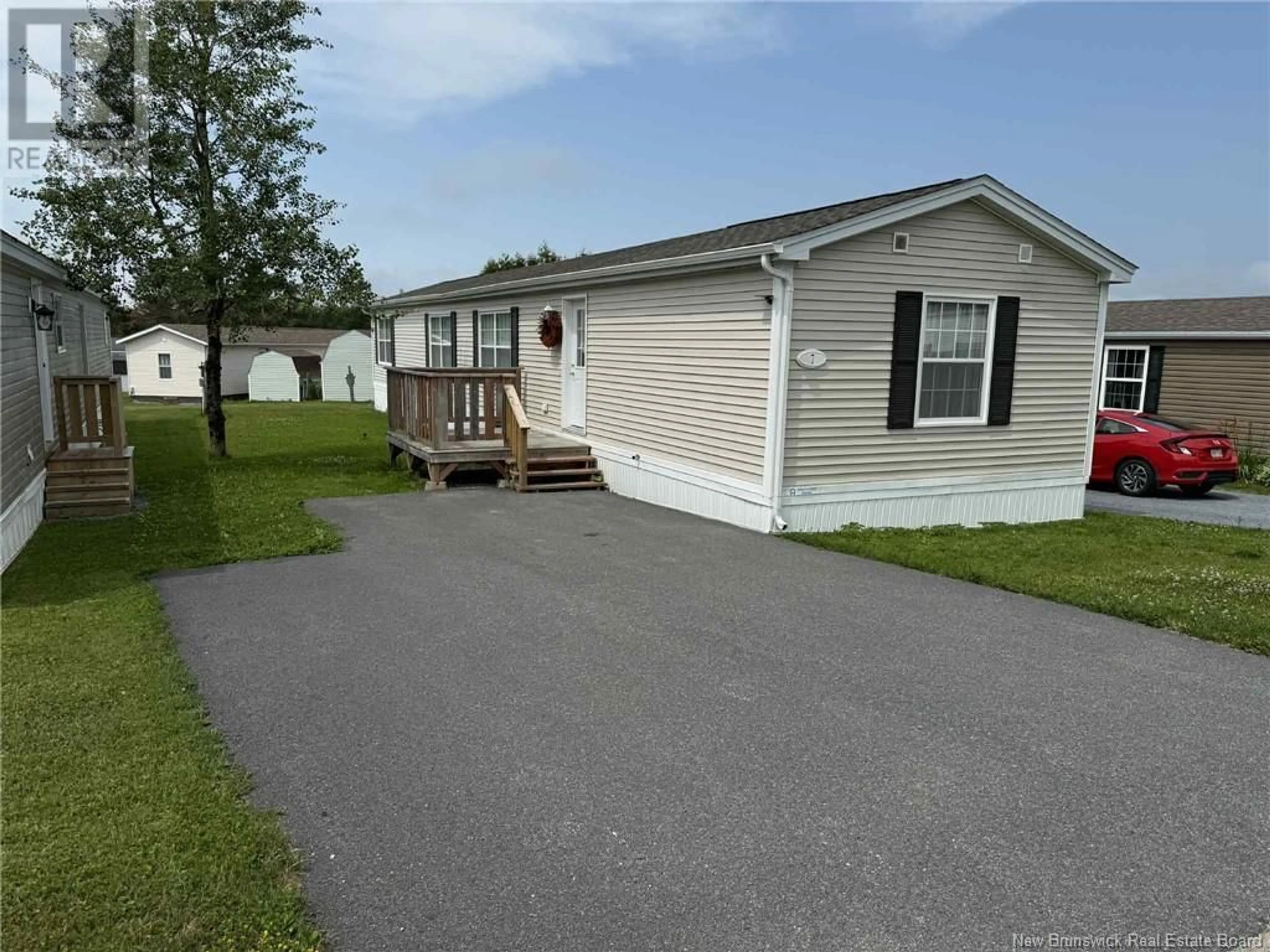 Home with vinyl exterior material, street for 7 SPRING DRIVE, Saint John New Brunswick E2N1P2