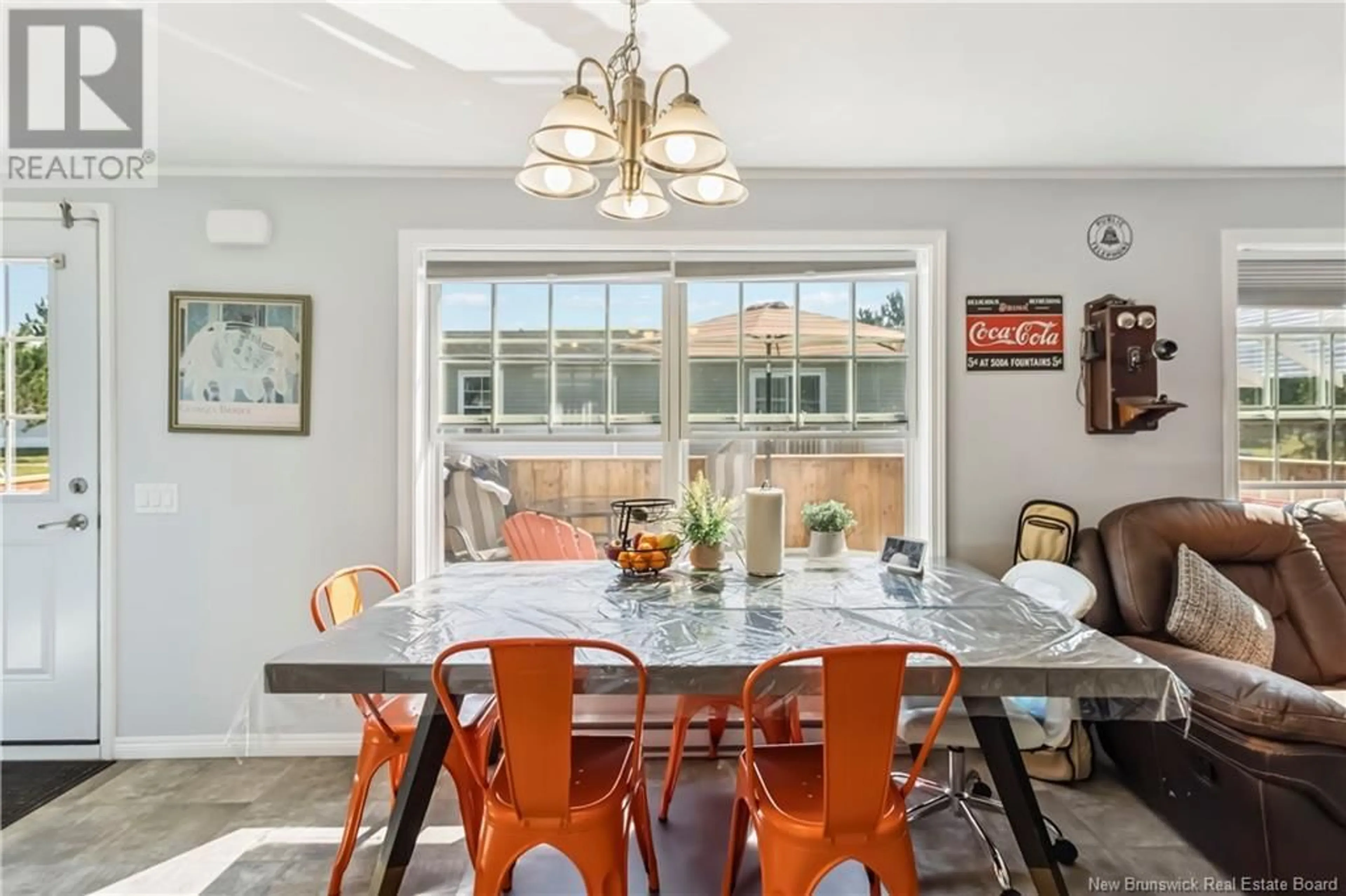 Dining room, ceramic/tile floor for 65 ULYSSE DRIVE, Dieppe New Brunswick E1A7C2