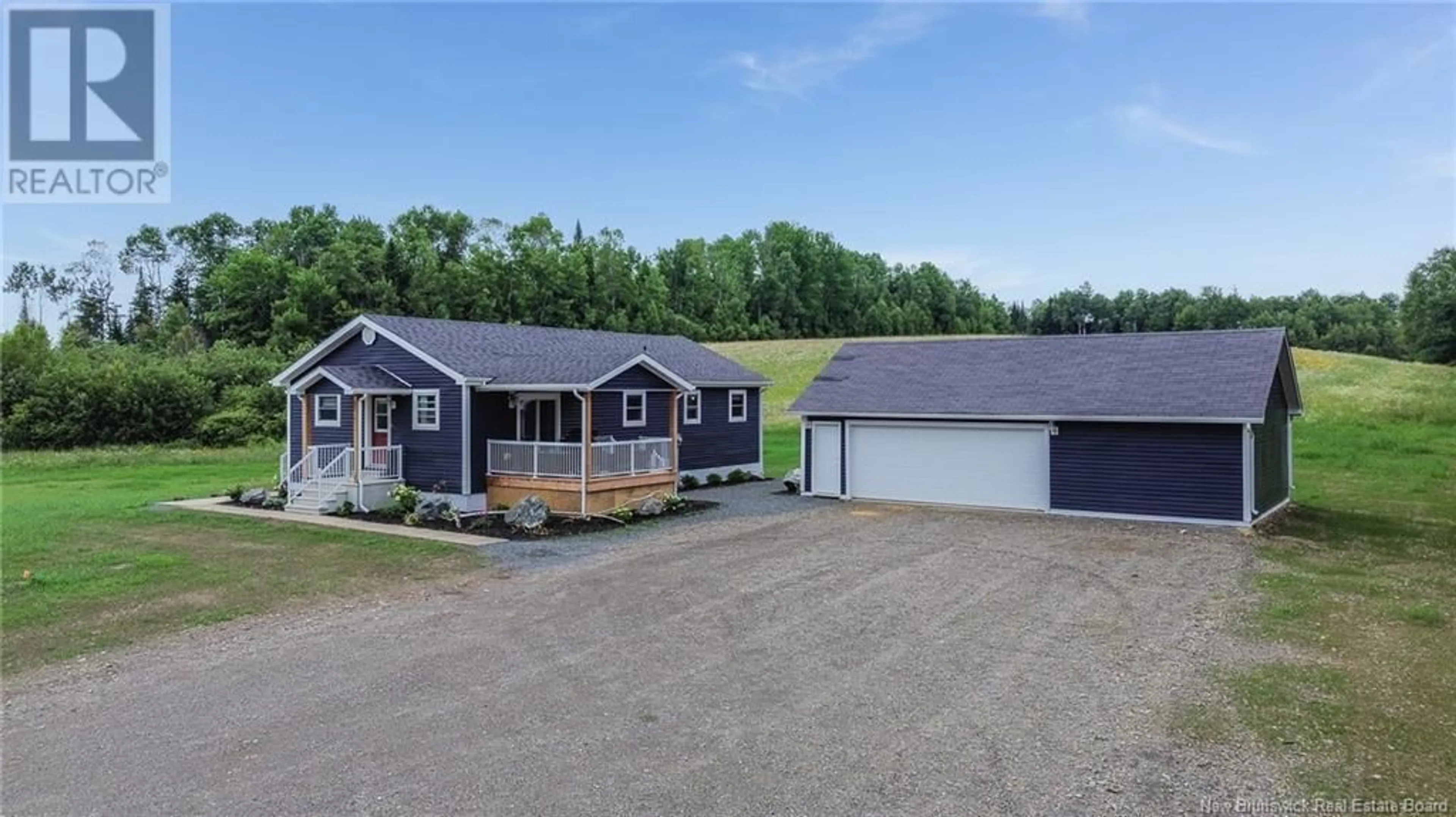 A pic from outside/outdoor area/front of a property/back of a property/a pic from drone, unknown for 668 565 ROUTE, Johnville New Brunswick E7J1N2