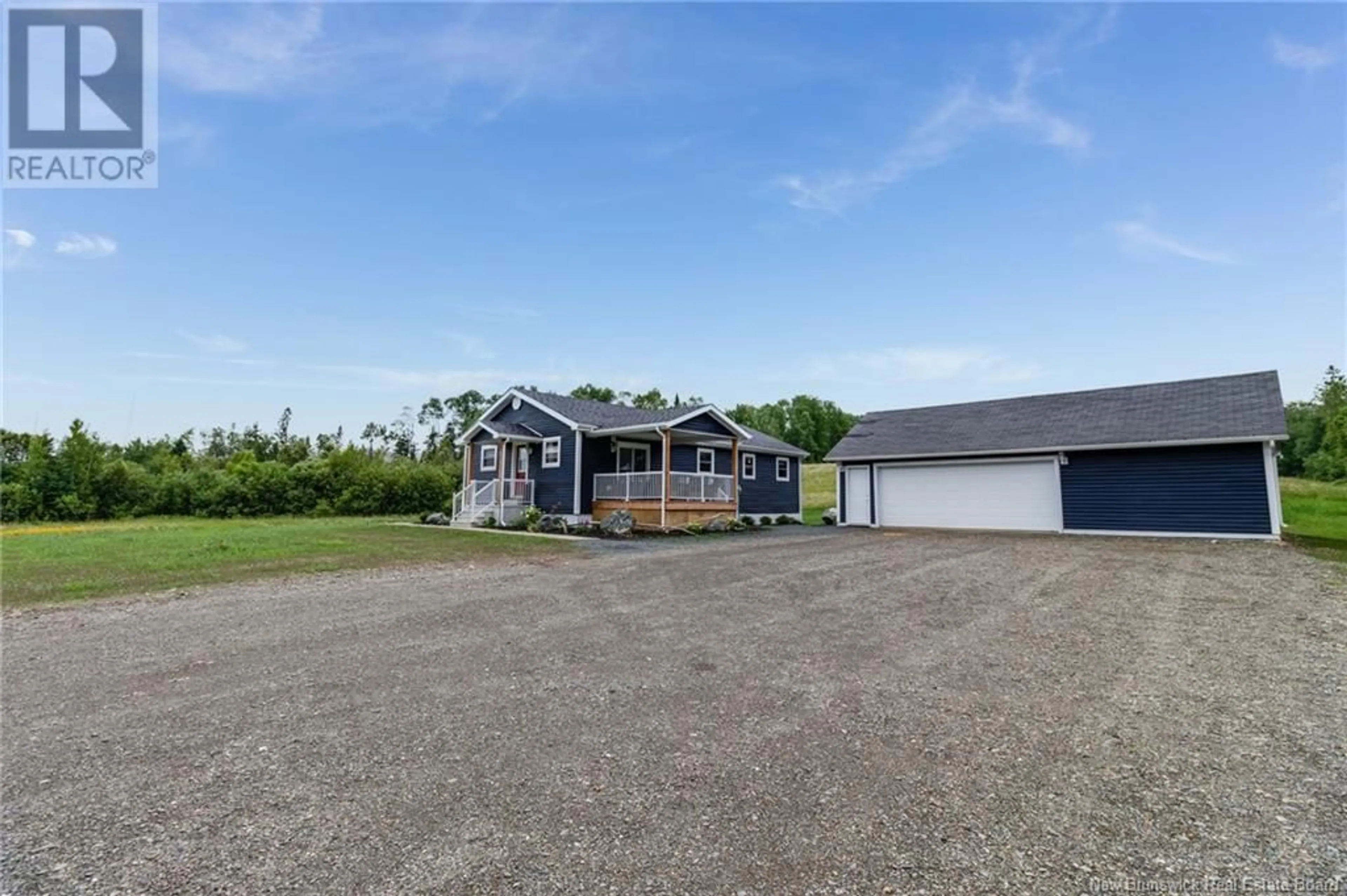 A pic from outside/outdoor area/front of a property/back of a property/a pic from drone, unknown for 668 565 ROUTE, Johnville New Brunswick E7J1N2