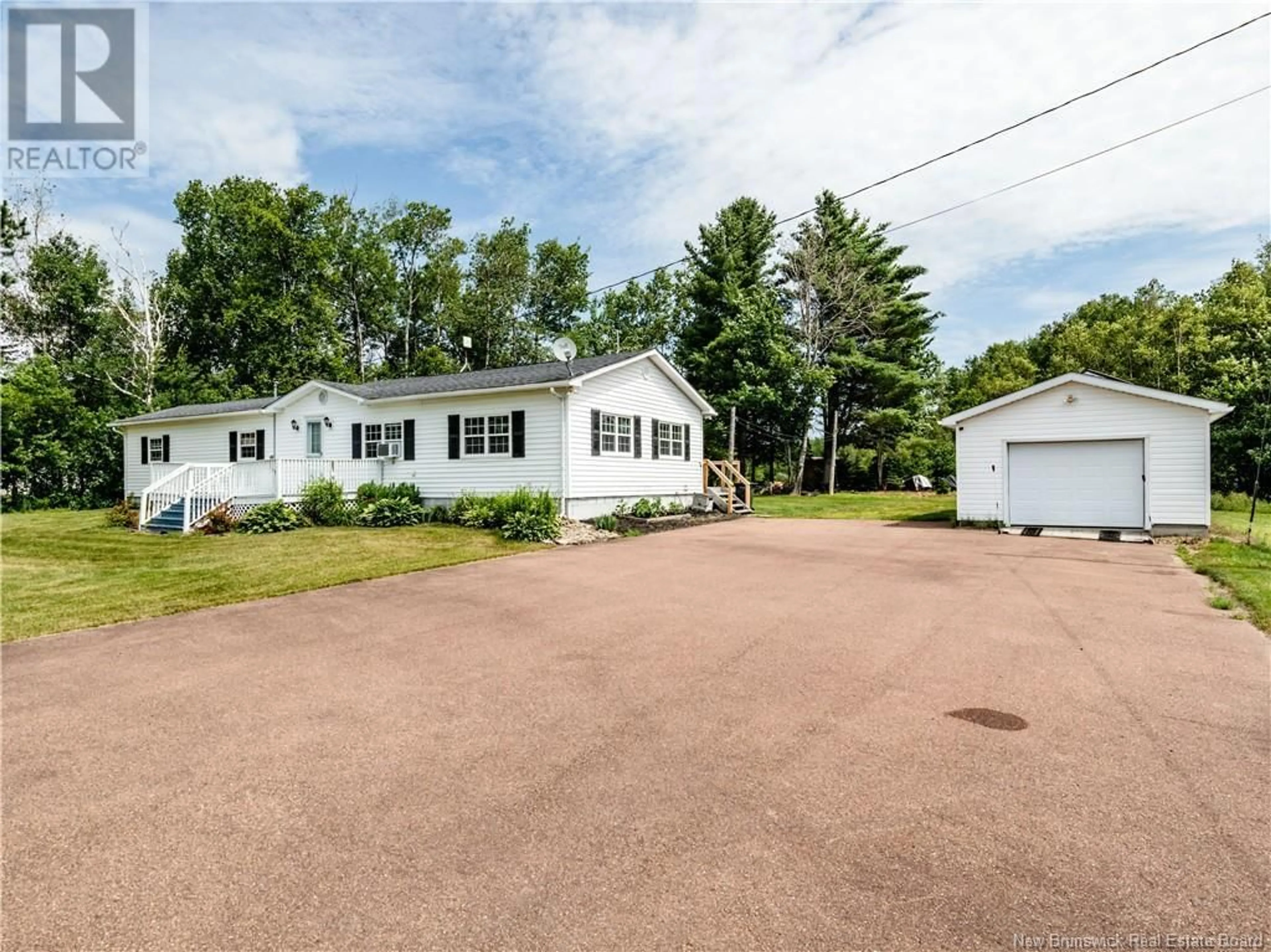 A pic from outside/outdoor area/front of a property/back of a property/a pic from drone, unknown for 10543 ROUTE 126, Acadie Siding New Brunswick E4Y2L3