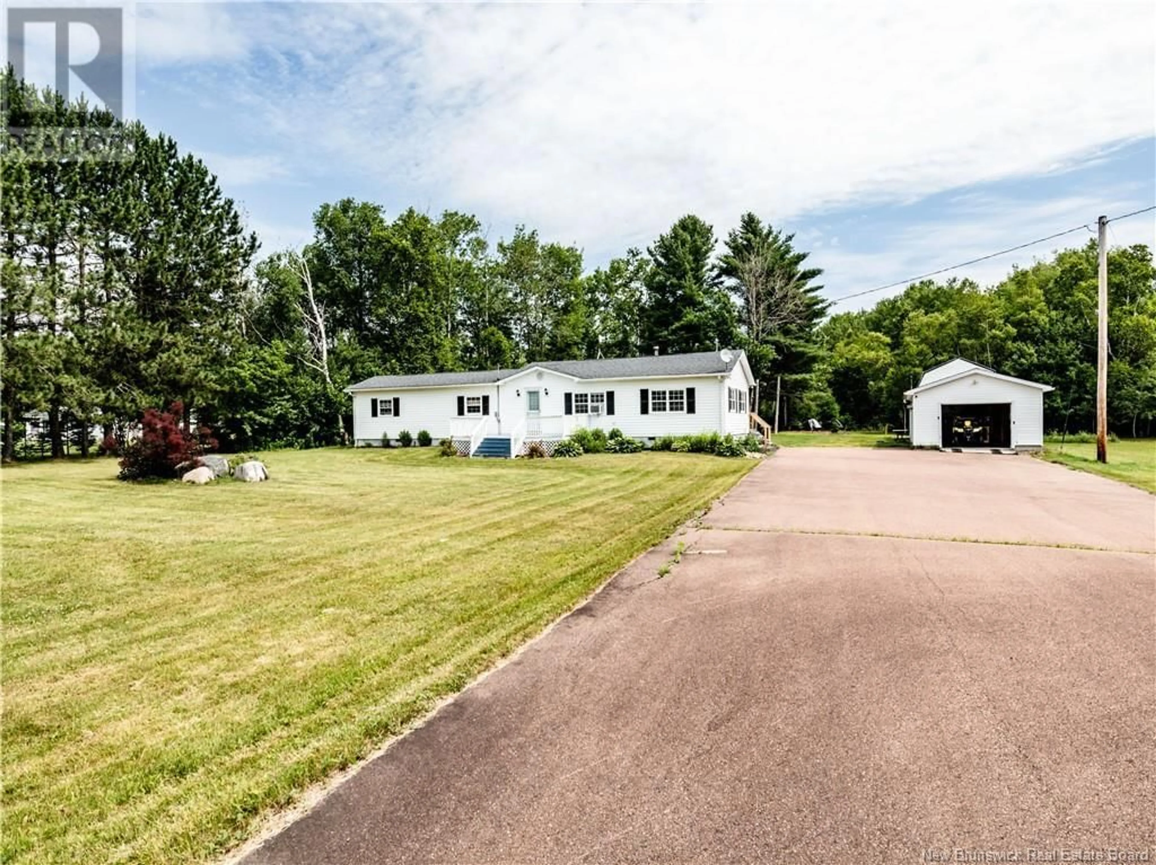 A pic from outside/outdoor area/front of a property/back of a property/a pic from drone, unknown for 10543 ROUTE 126, Acadie Siding New Brunswick E4Y2L3