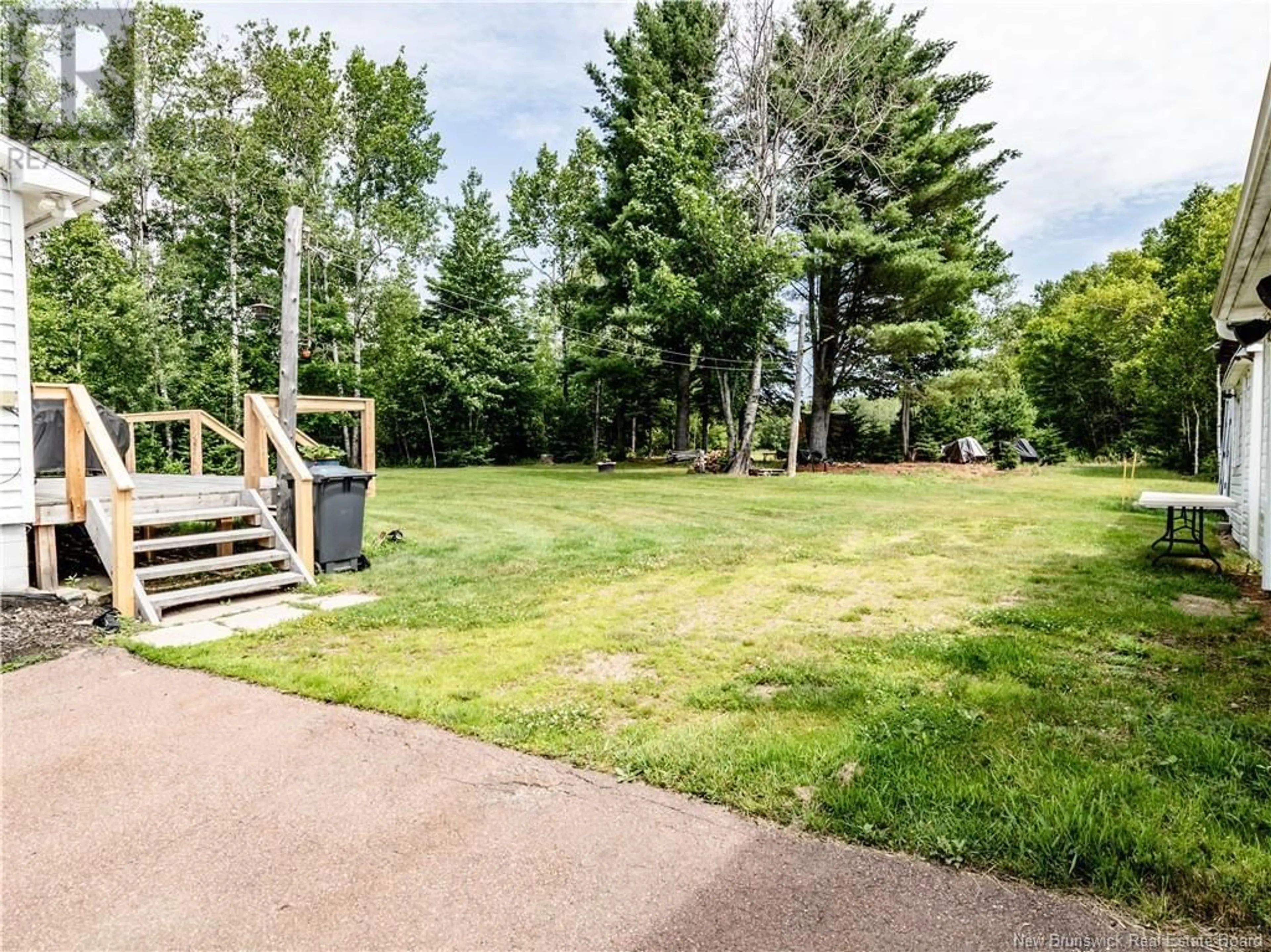 A pic from outside/outdoor area/front of a property/back of a property/a pic from drone, forest/trees view for 10543 ROUTE 126, Acadie Siding New Brunswick E4Y2L3