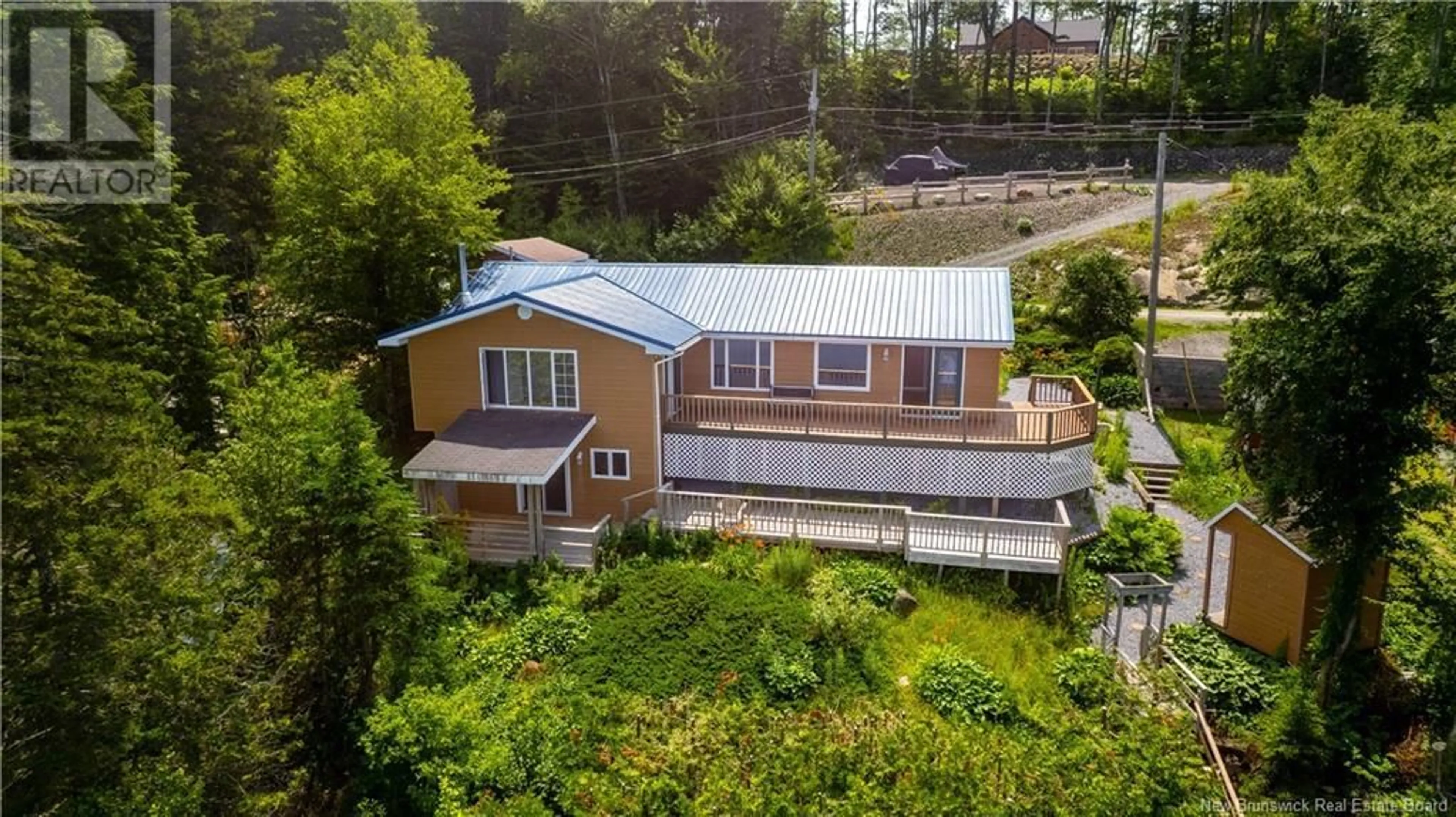 A pic from outside/outdoor area/front of a property/back of a property/a pic from drone, unknown for 28 EEL COVE ROAD, Utopia New Brunswick E5C2J4