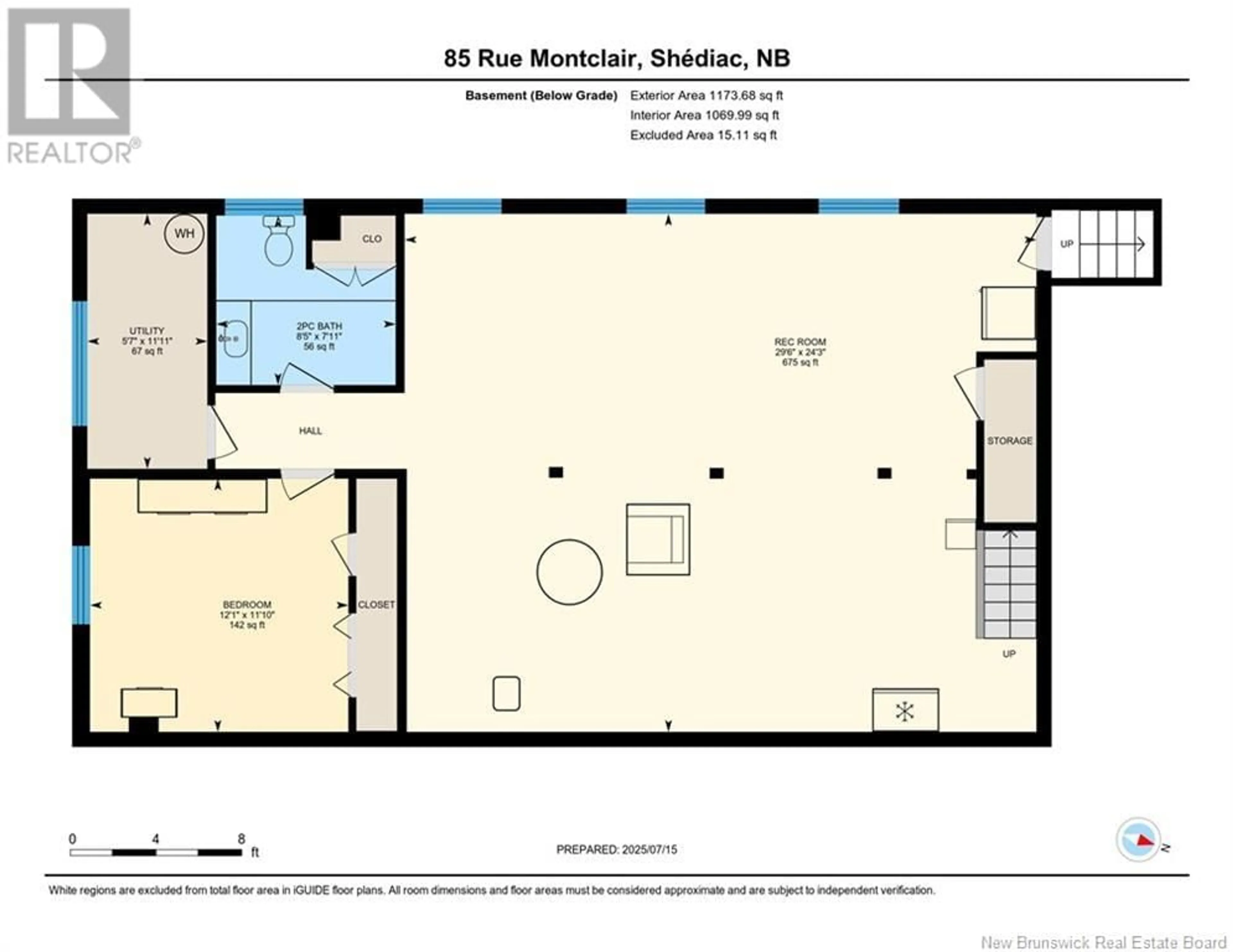 Floor plan for 85 MONTCLAIR STREET, Shediac New Brunswick E4P2J2