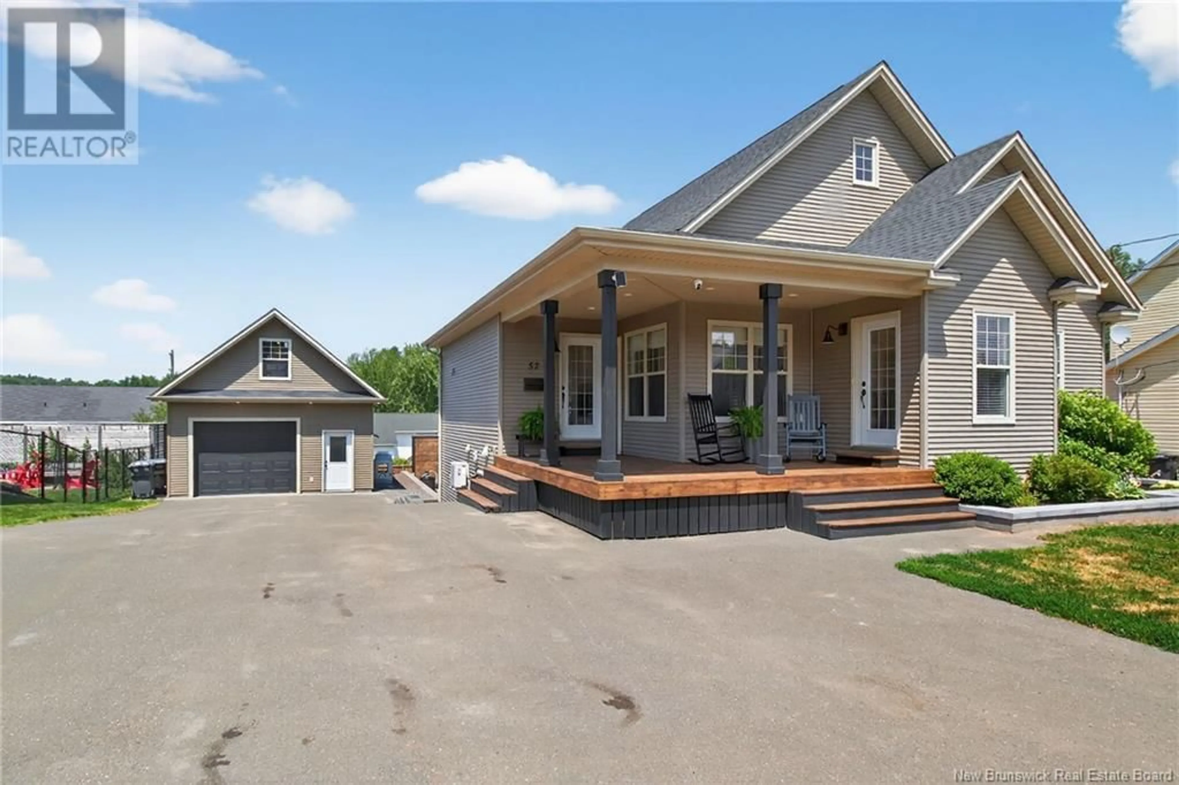 Home with vinyl exterior material, street for 57 FIDELE COURT, Dieppe New Brunswick E1A0C9