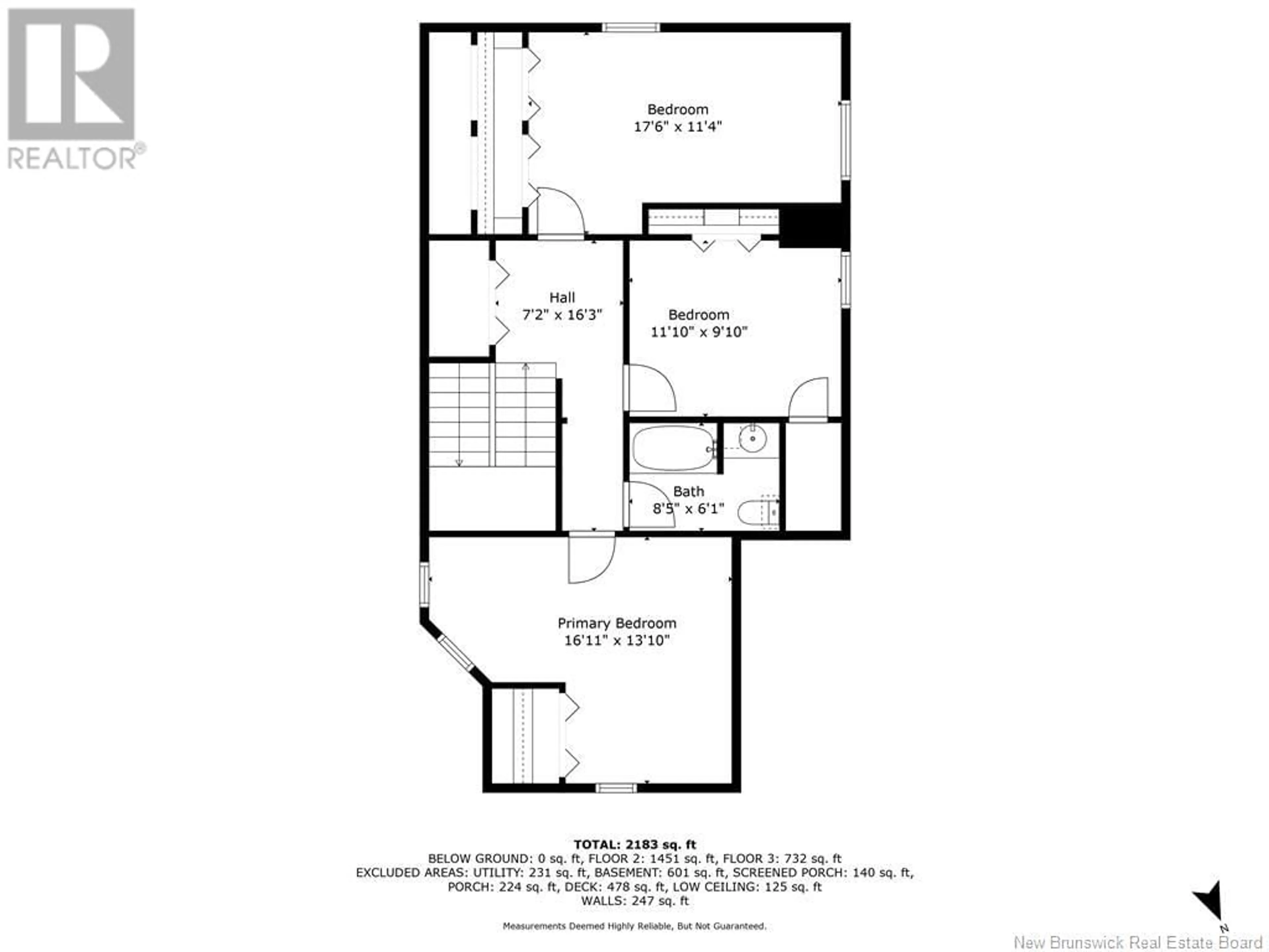 Floor plan for 5282 RTE 440 HWY, Rosaireville New Brunswick E4Y2R5