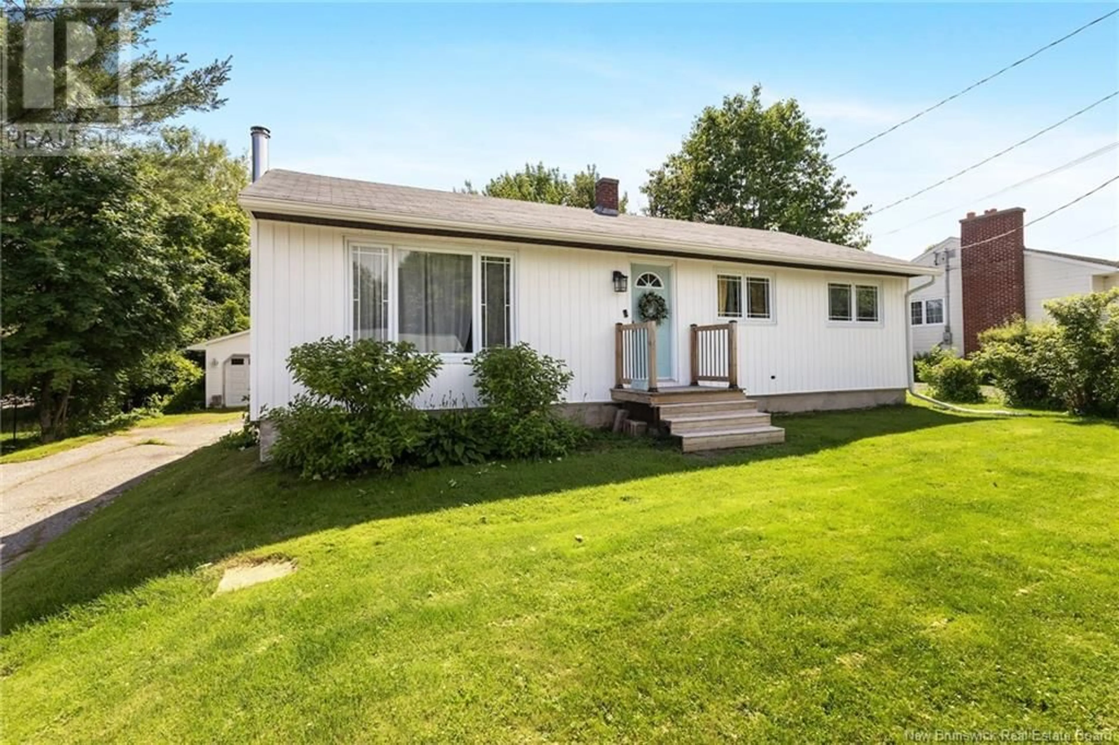 Home with vinyl exterior material, street for 113 CROCKET STREET, Fredericton New Brunswick E3A4H2