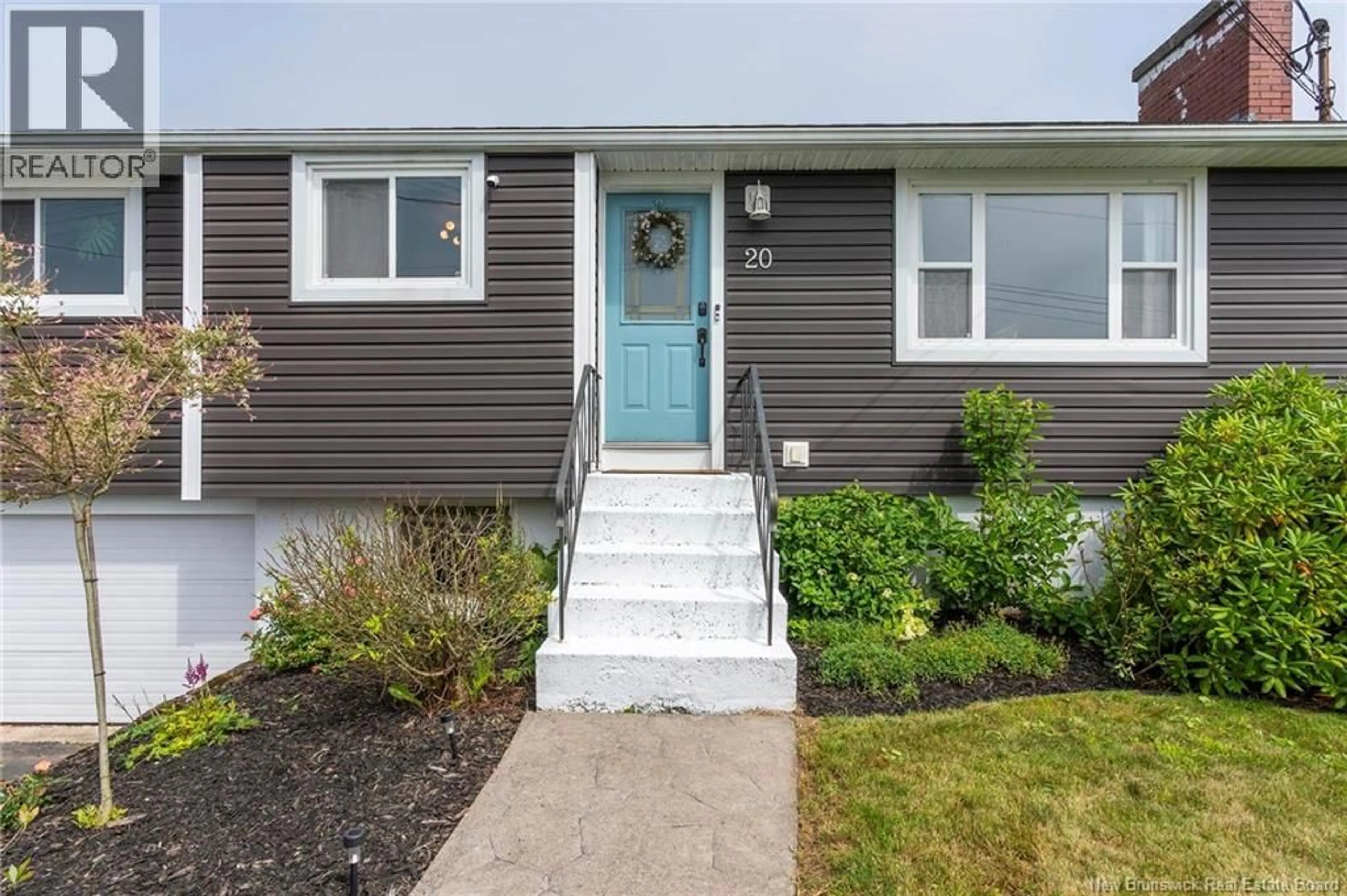 Home with vinyl exterior material, street for 20 BARBARA CRESCENT, Saint John New Brunswick E2J2K7