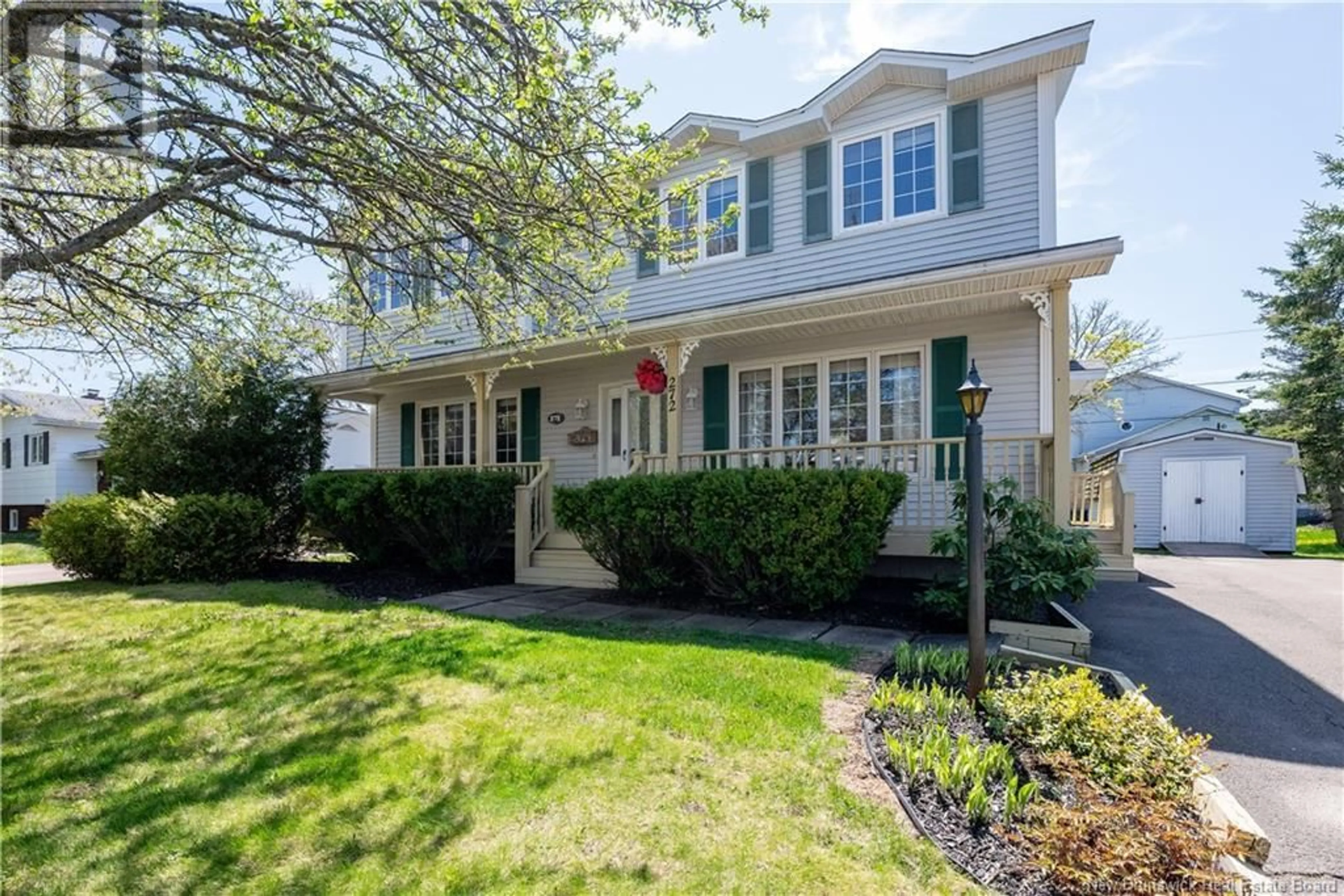 Home with vinyl exterior material, street for 272 GASPE STREET, Dieppe New Brunswick E1A5E1