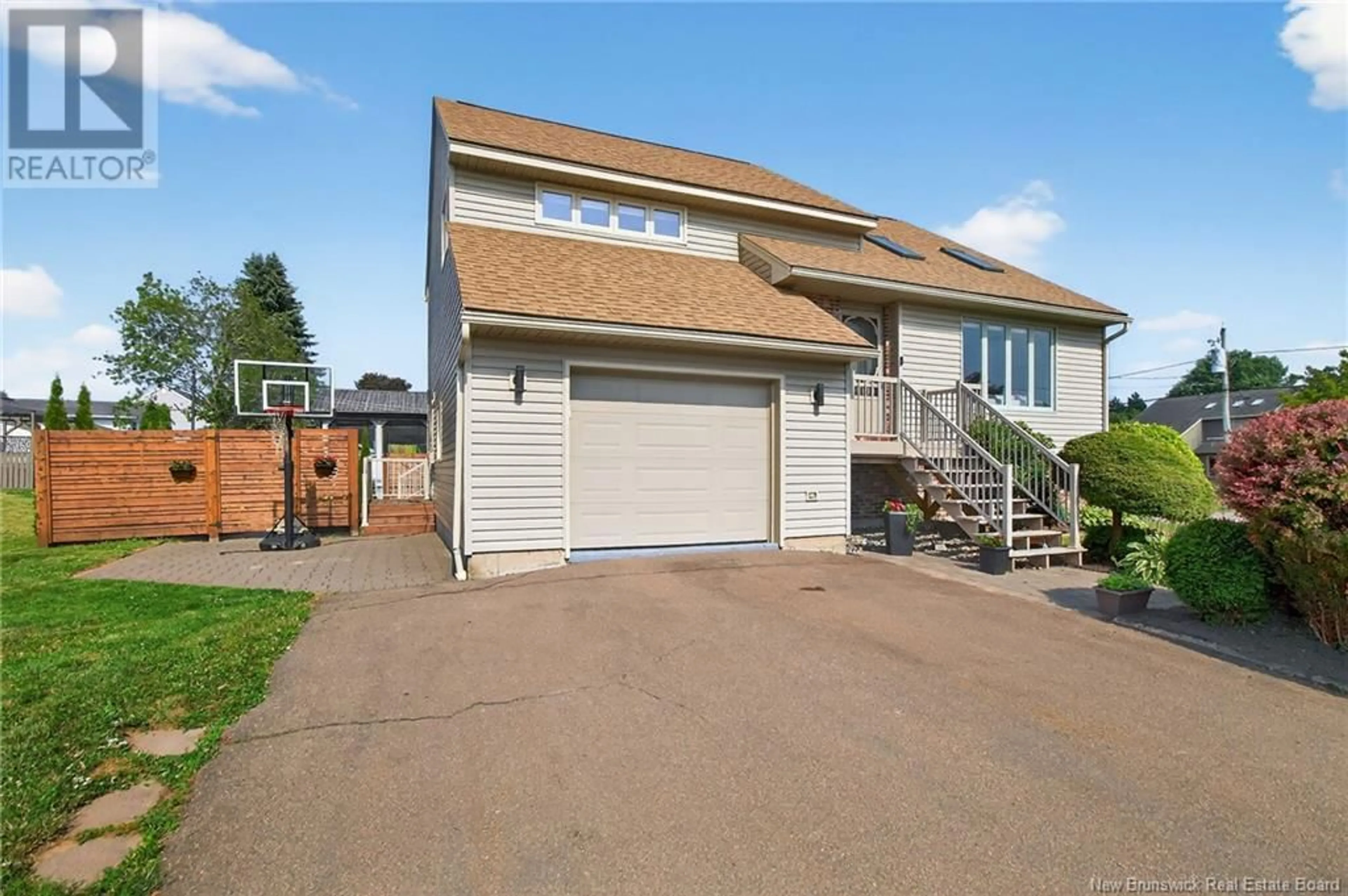 Home with vinyl exterior material, street for 290 JEAN DAROIS STREET, Dieppe New Brunswick E1A6B7