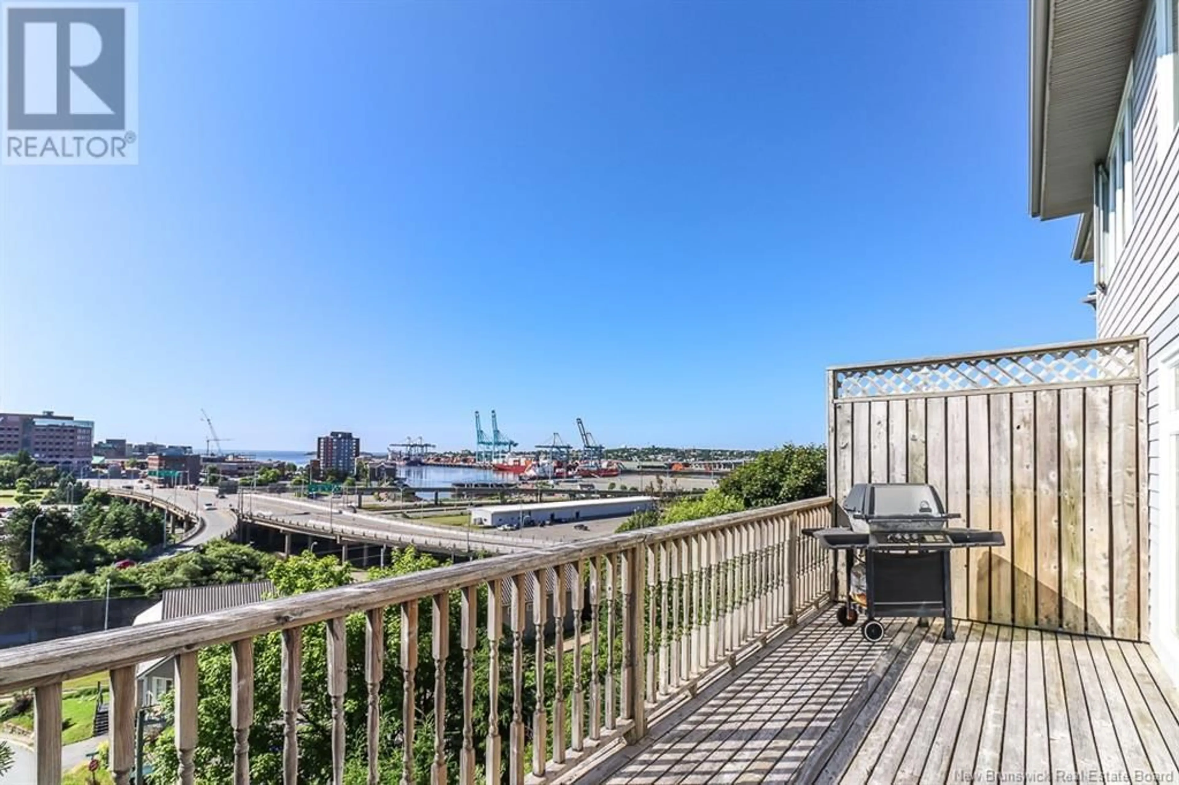 Balcony in the apartment, water/lake/river/ocean view for 2 CAVANAGH COURT, Saint John New Brunswick E2K5L2