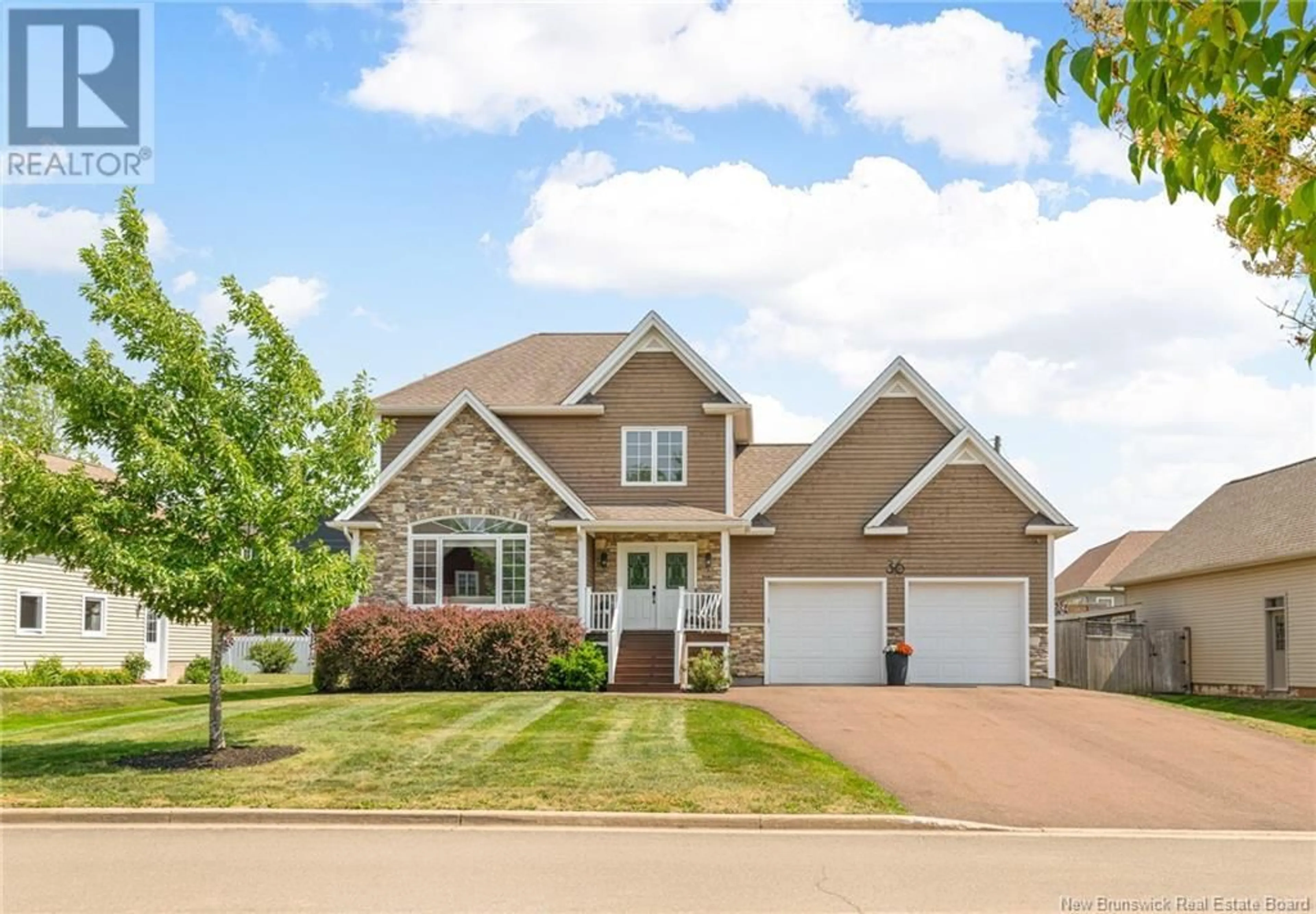 Home with brick exterior material, street for 36 BLACKSTONE, Moncton New Brunswick E1G0P2