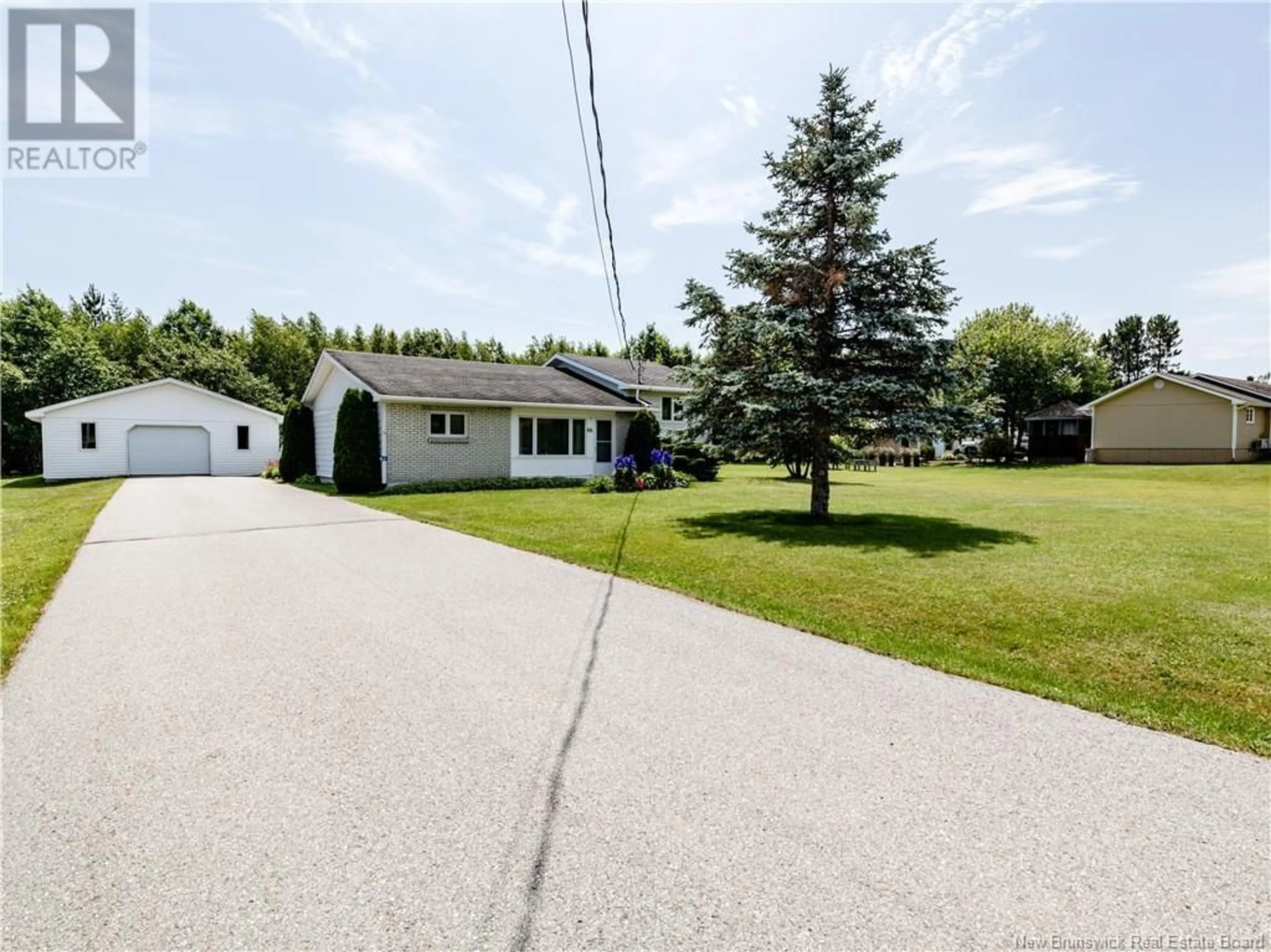 A pic from outside/outdoor area/front of a property/back of a property/a pic from drone, street for 66 ST-PATRICK, Rogersville New Brunswick E4Y2H4