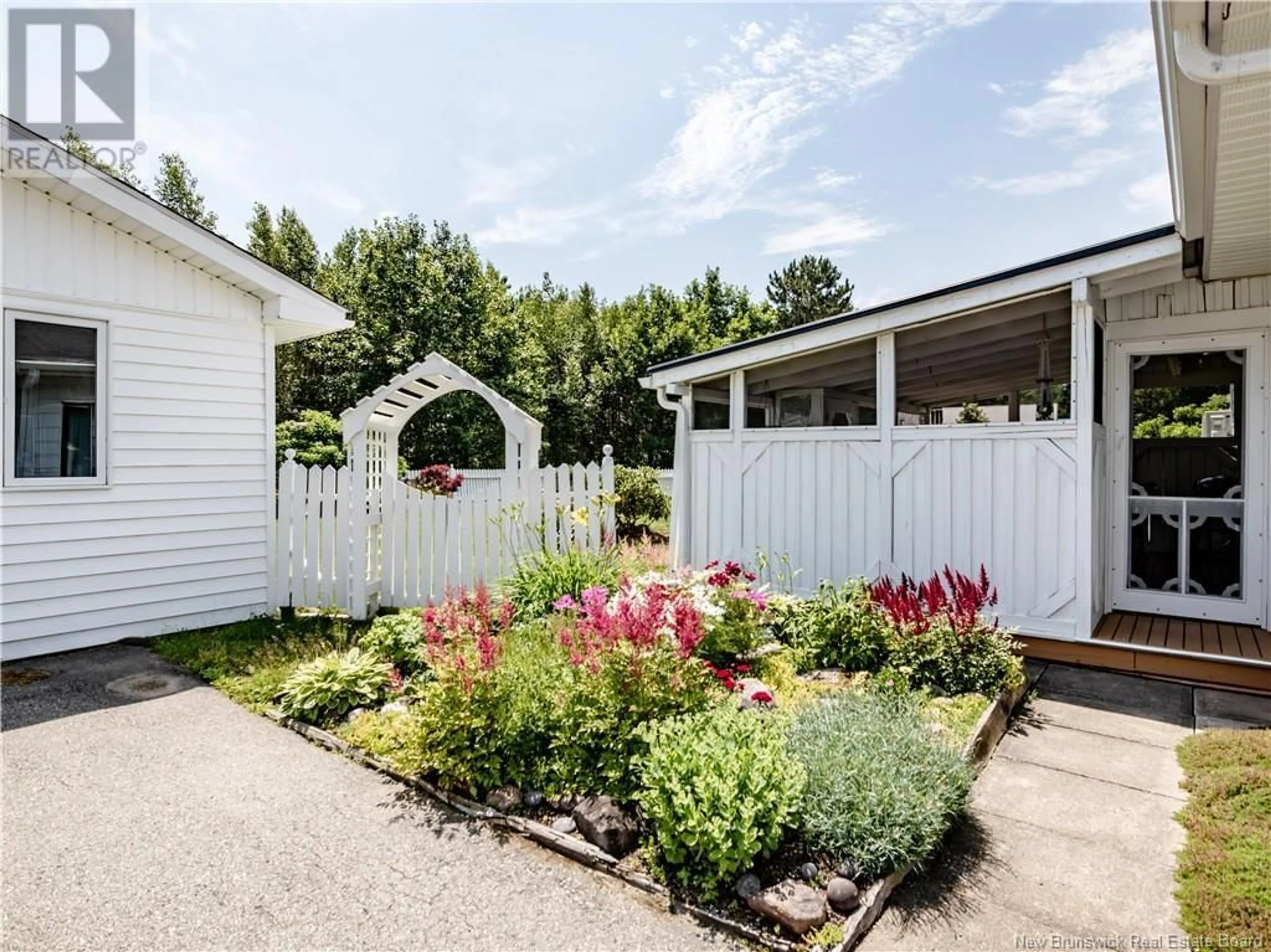 Home with vinyl exterior material, street for 66 ST-PATRICK, Rogersville New Brunswick E4Y2H4