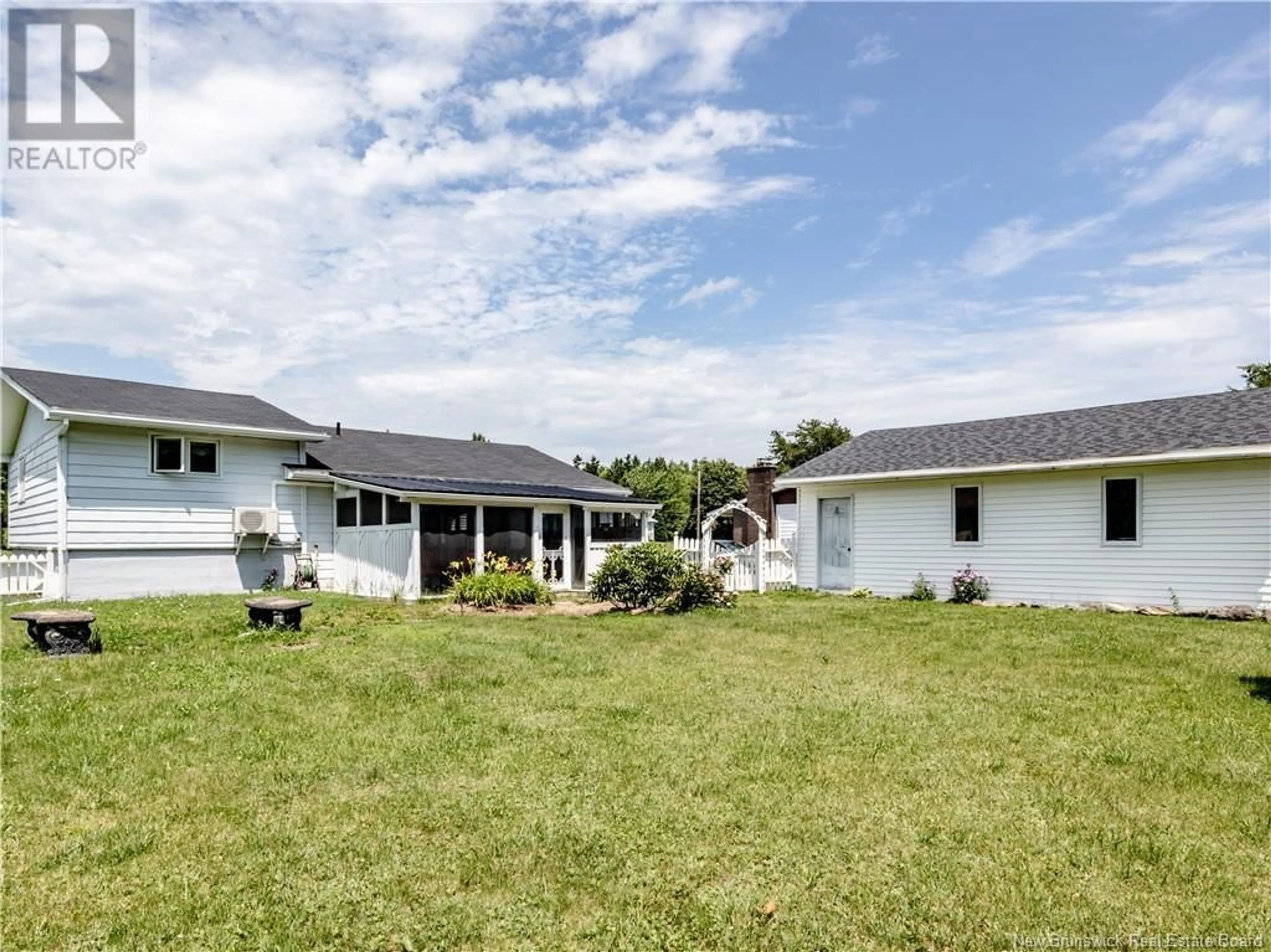 A pic from outside/outdoor area/front of a property/back of a property/a pic from drone, unknown for 66 ST-PATRICK, Rogersville New Brunswick E4Y2H4