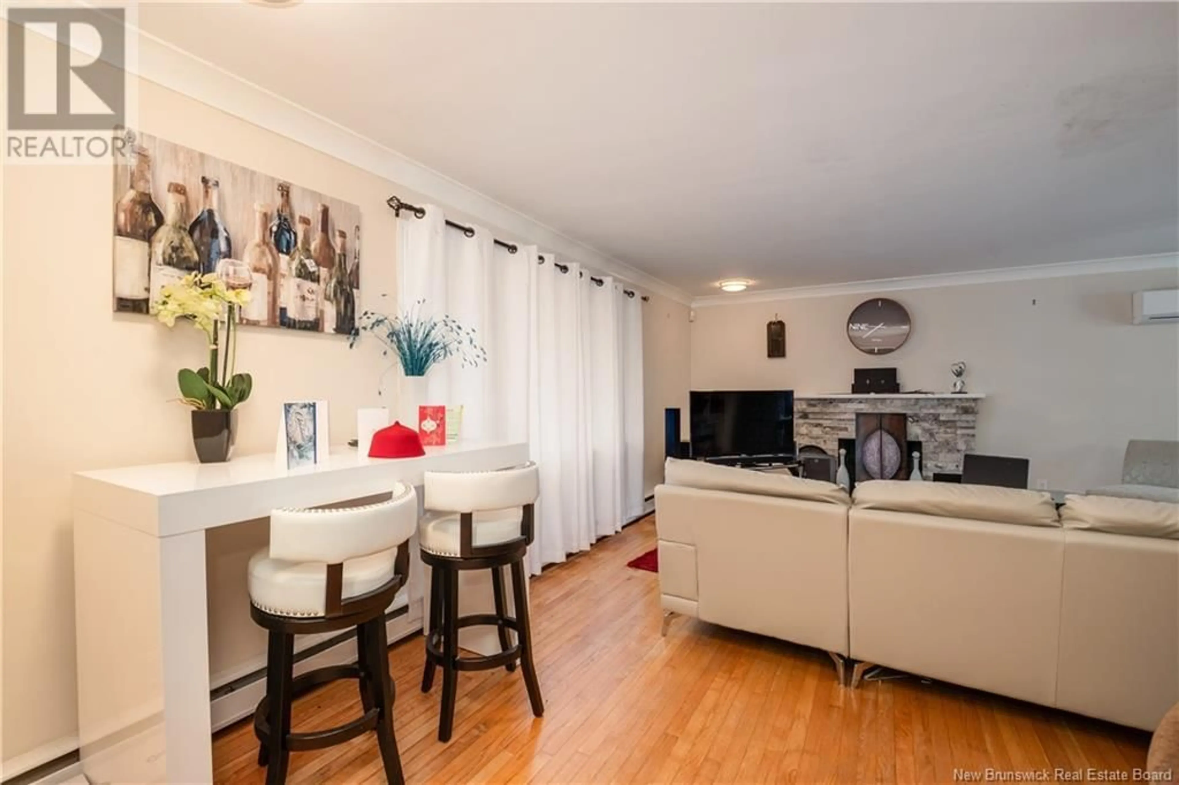 Open concept kitchen, wood/laminate floor for 119 NOEL STREET, Moncton New Brunswick E1C3V4