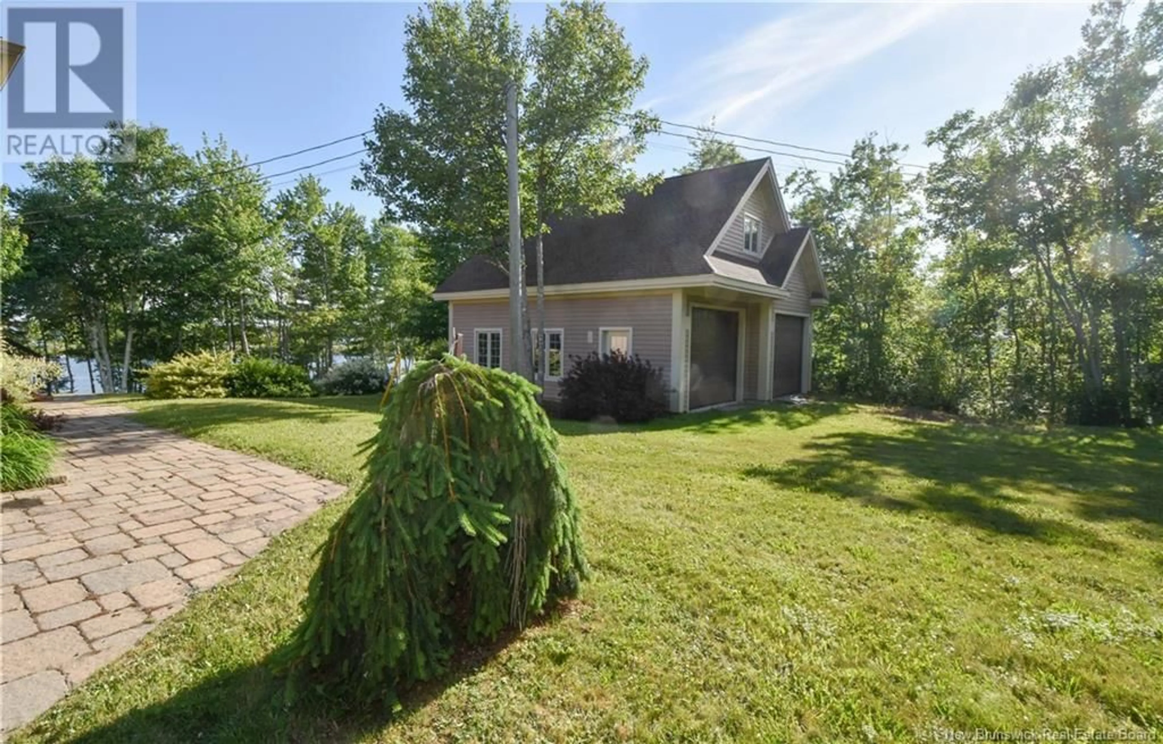 A pic from outside/outdoor area/front of a property/back of a property/a pic from drone, unknown for 56 DES PERDRIX LANE, Pointe-À-Tom New Brunswick E1X0A5