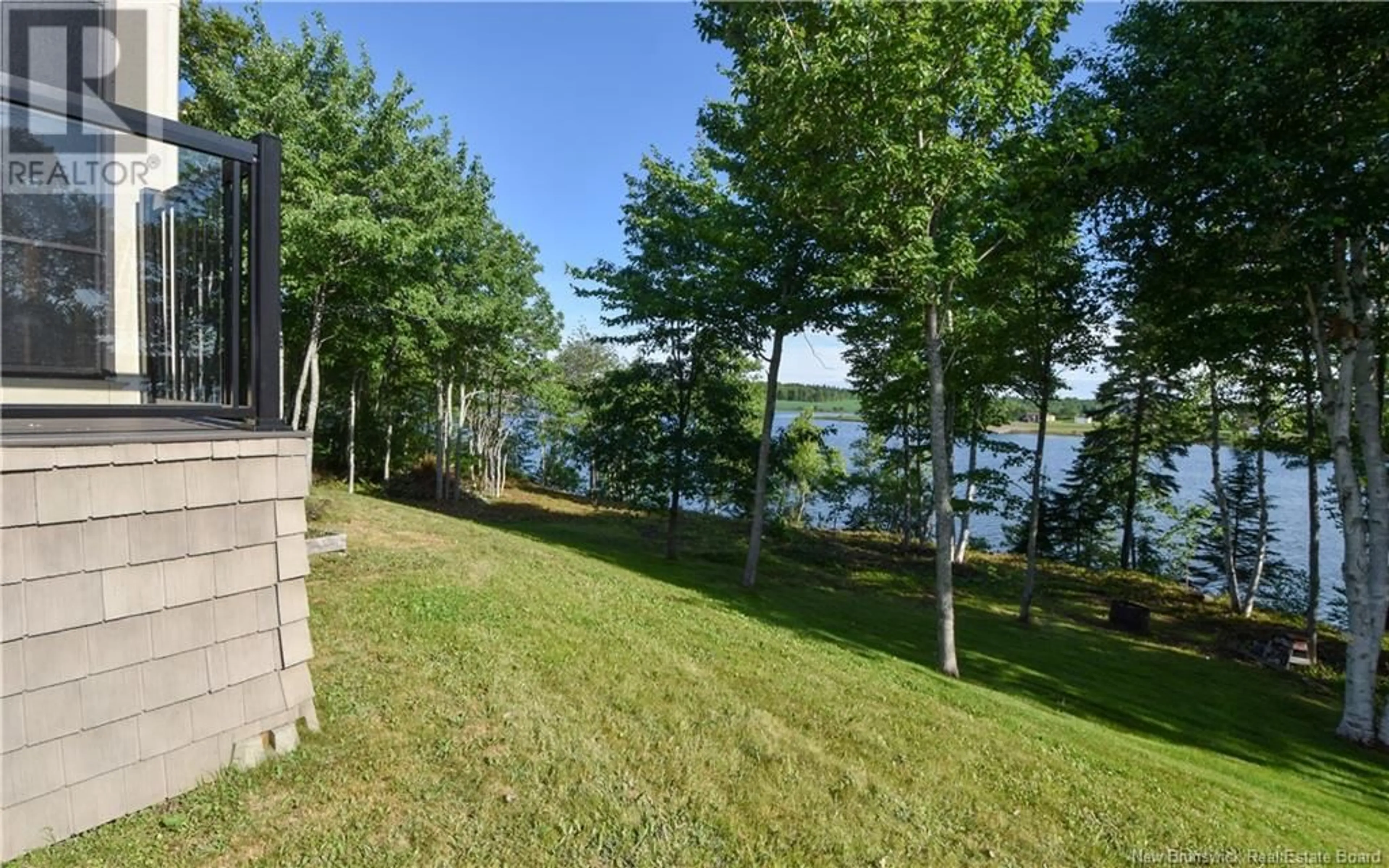 Patio, water/lake/river/ocean view for 56 DES PERDRIX LANE, Pointe-À-Tom New Brunswick E1X0A5