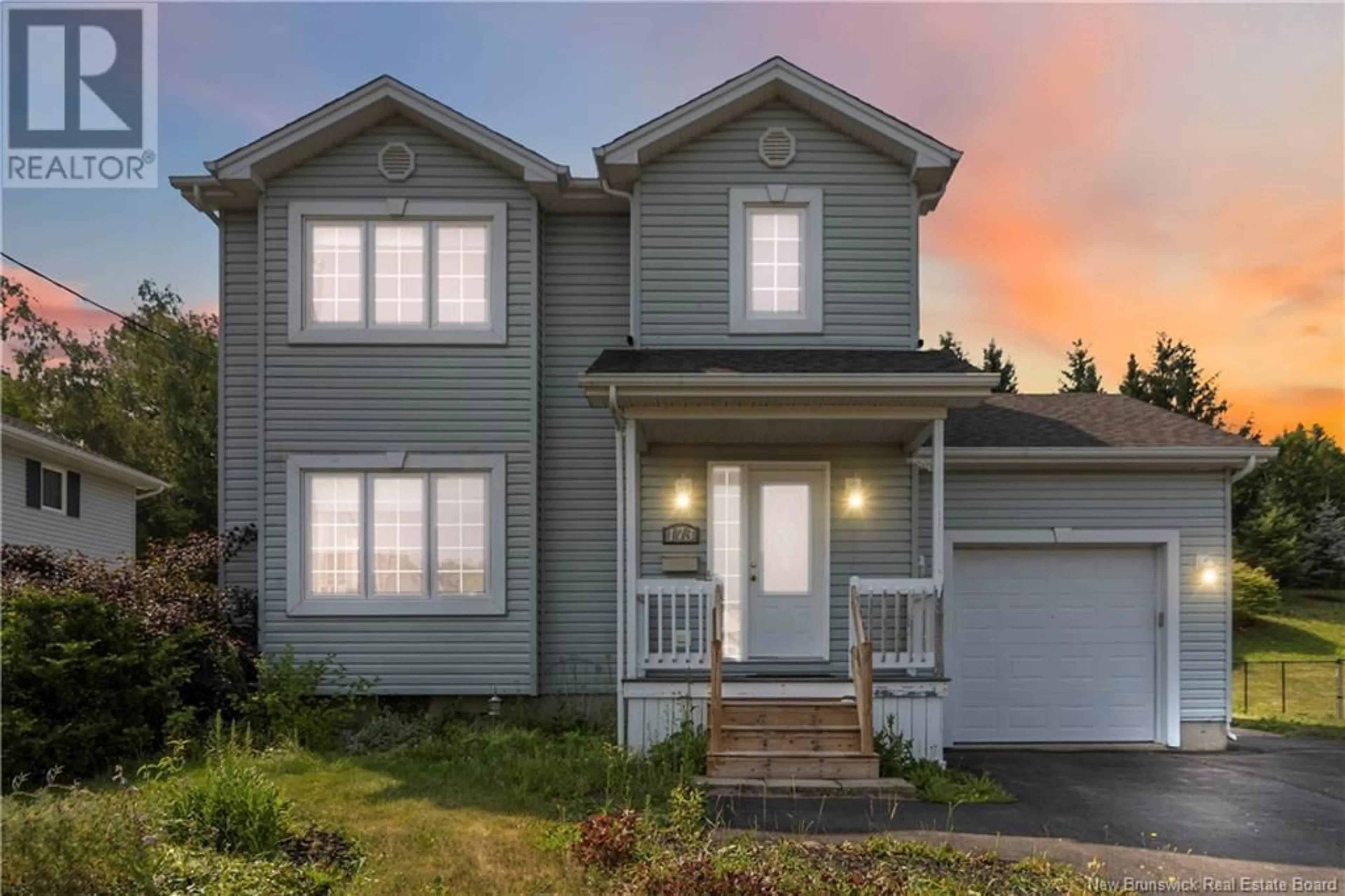 Home with vinyl exterior material, street for 173 FREDERIC STREET, Dieppe New Brunswick E1A7G8