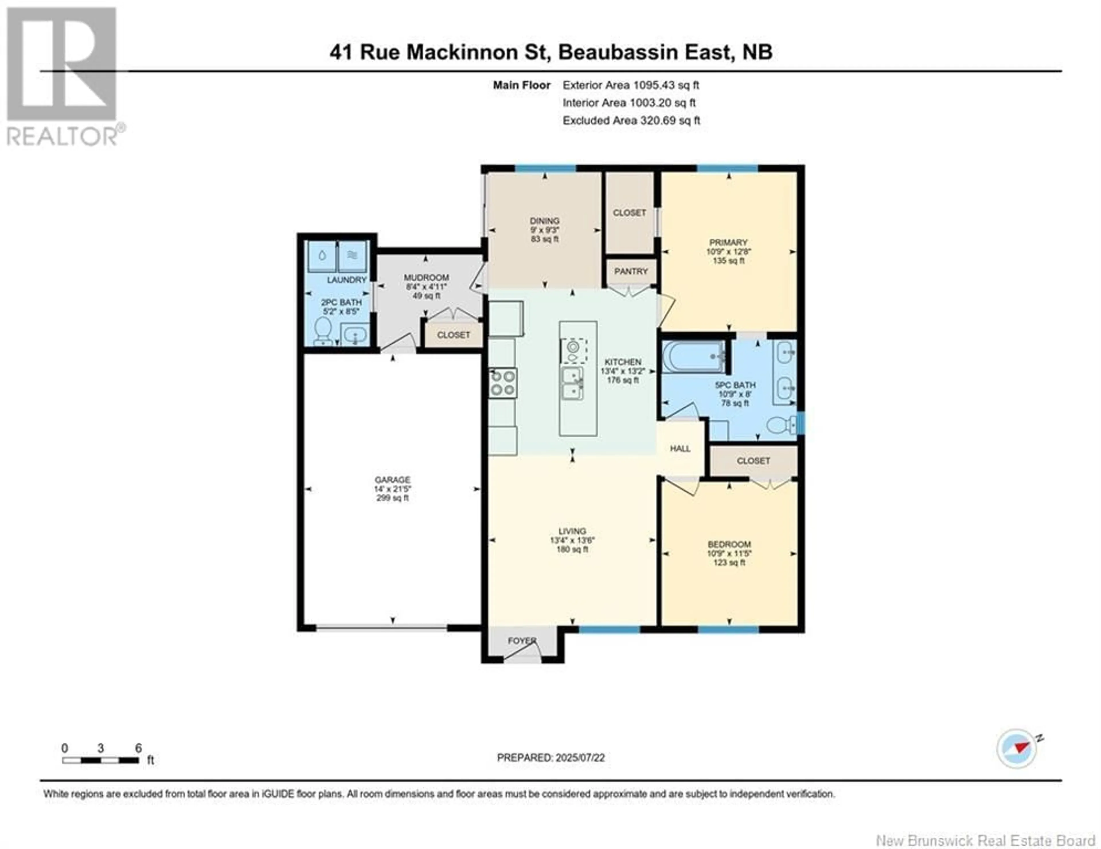 Floor plan for 41 MACKINNON STREET, Grand-Barachois New Brunswick E4P0R6
