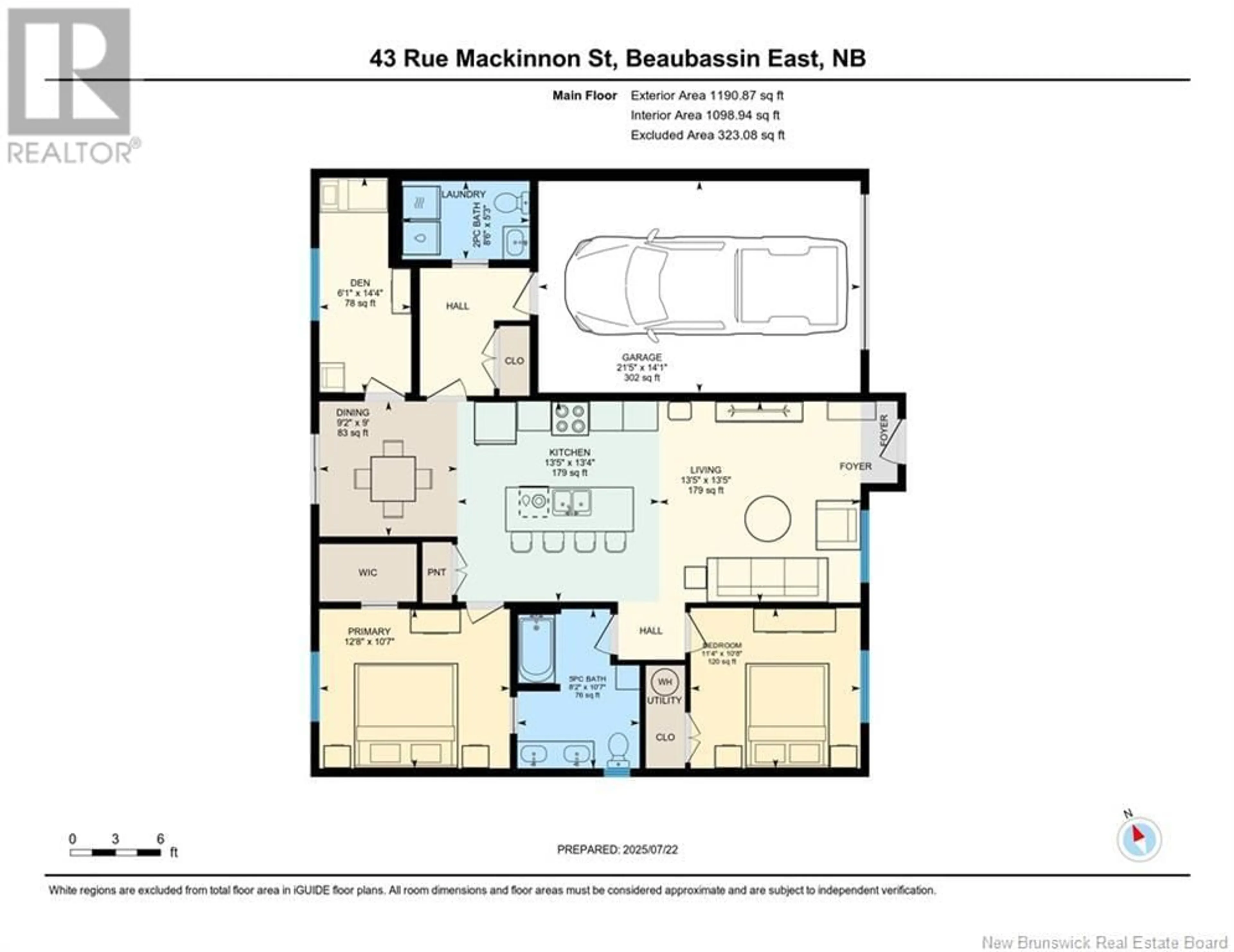 Floor plan for 43 MACKINNON STREET, Grand-Barachois New Brunswick E4P0R6