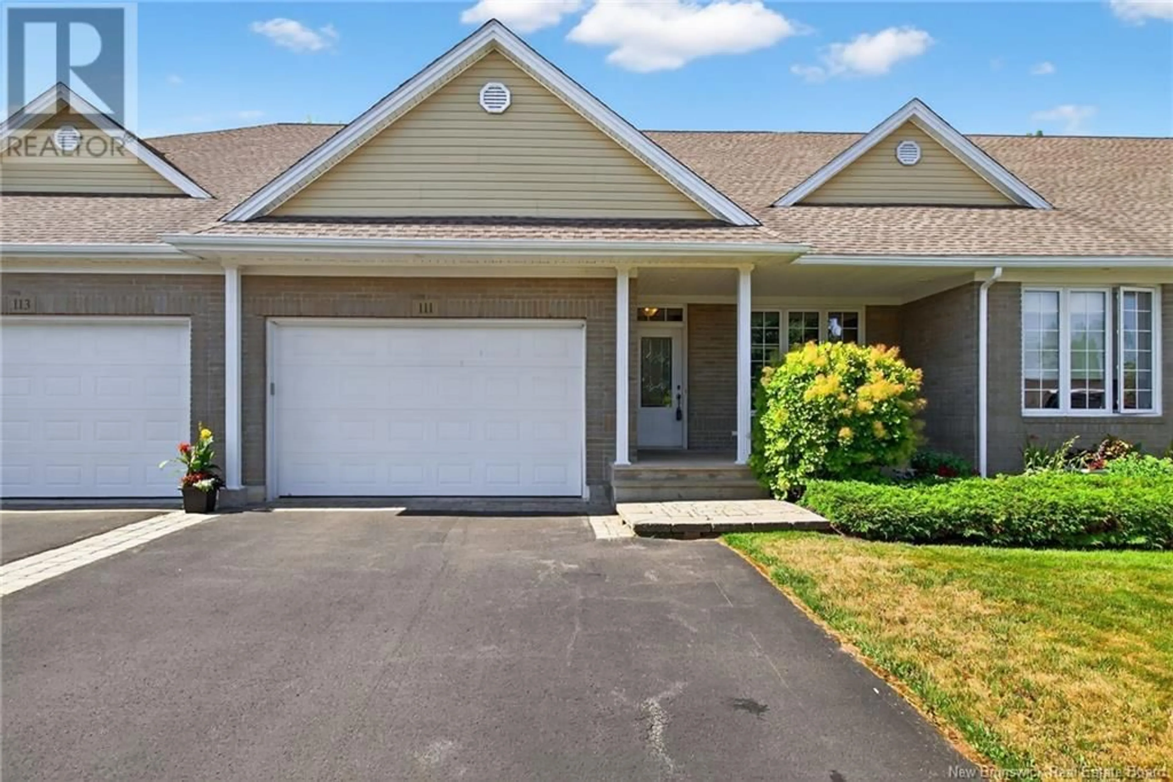 Home with vinyl exterior material, street for 111 NATHALIE STREET, Dieppe New Brunswick E1A8V1
