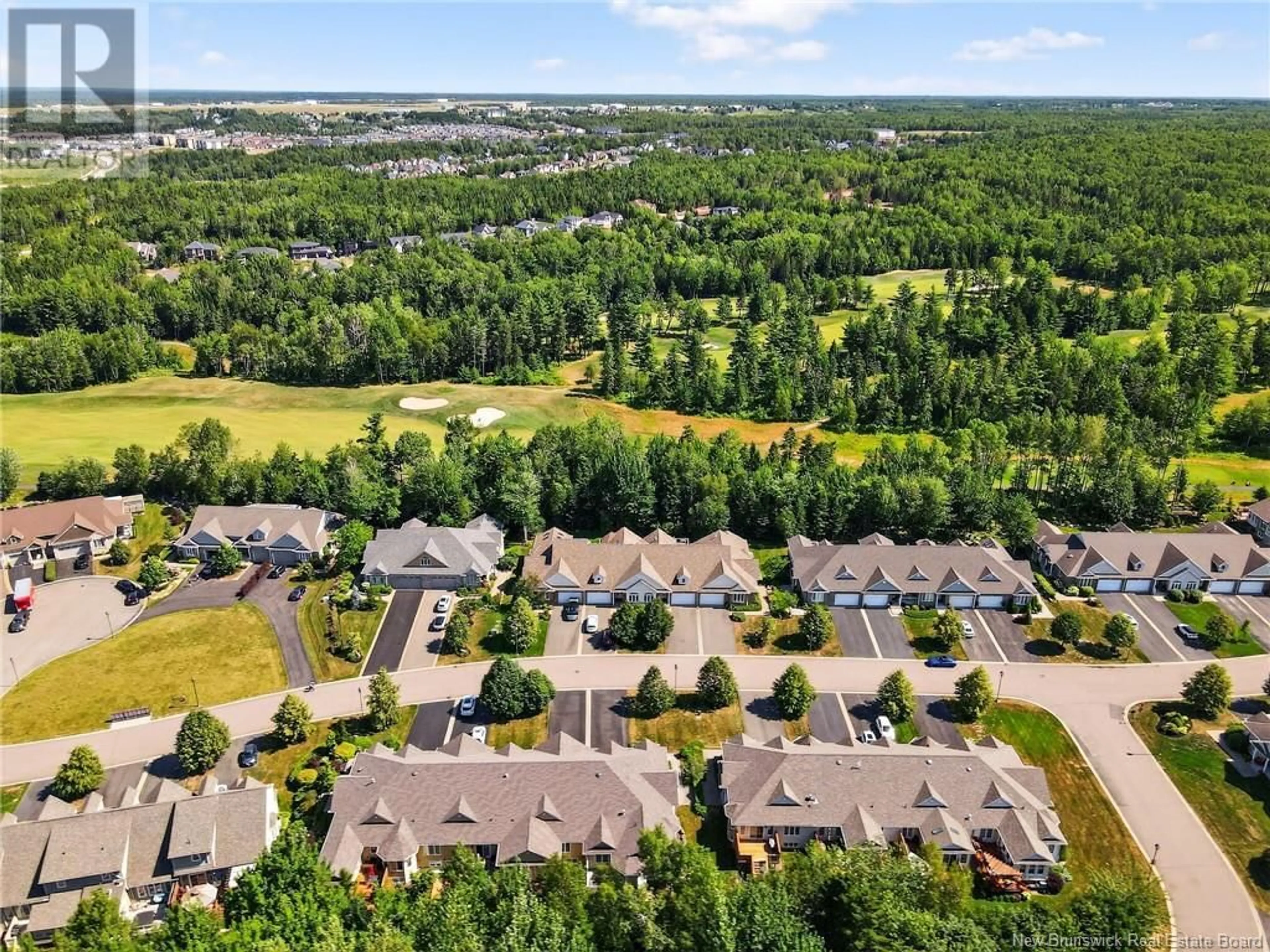 A pic from outside/outdoor area/front of a property/back of a property/a pic from drone, forest/trees view for 111 NATHALIE STREET, Dieppe New Brunswick E1A8V1