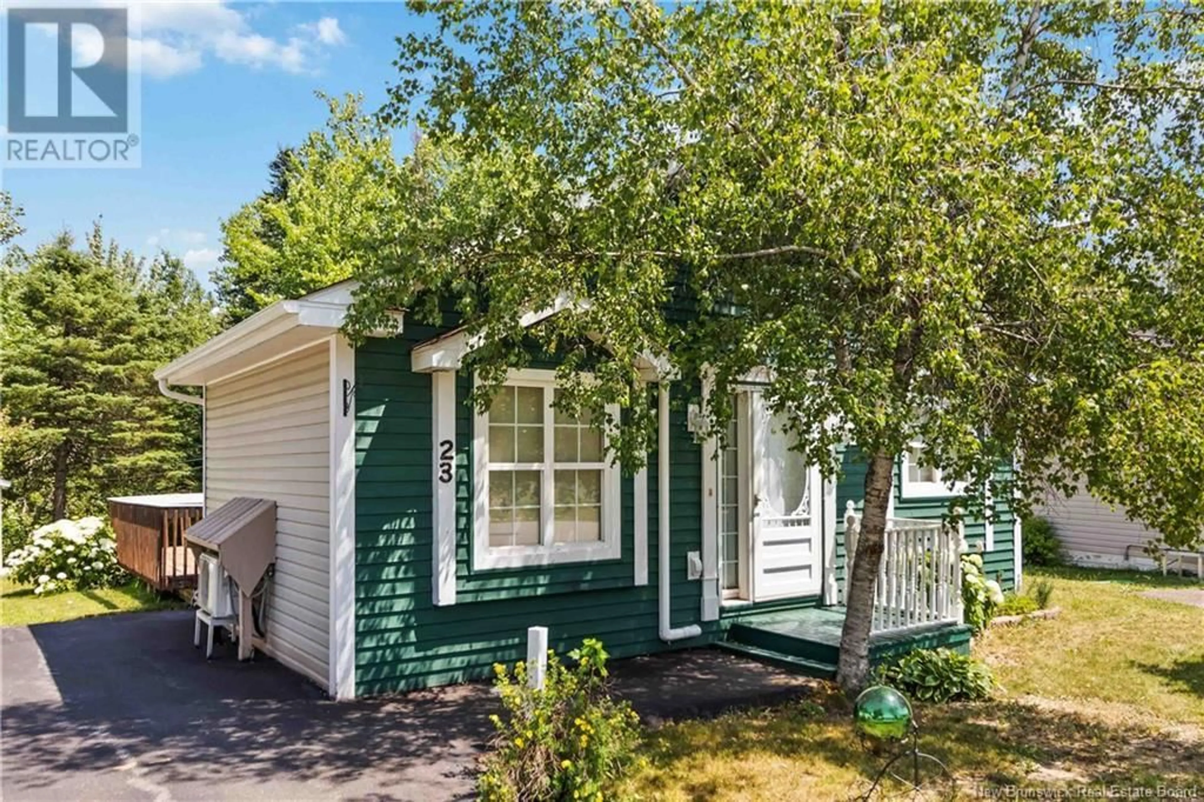 Home with vinyl exterior material, street for 23 SEQUOIA, Moncton New Brunswick E1E0A1
