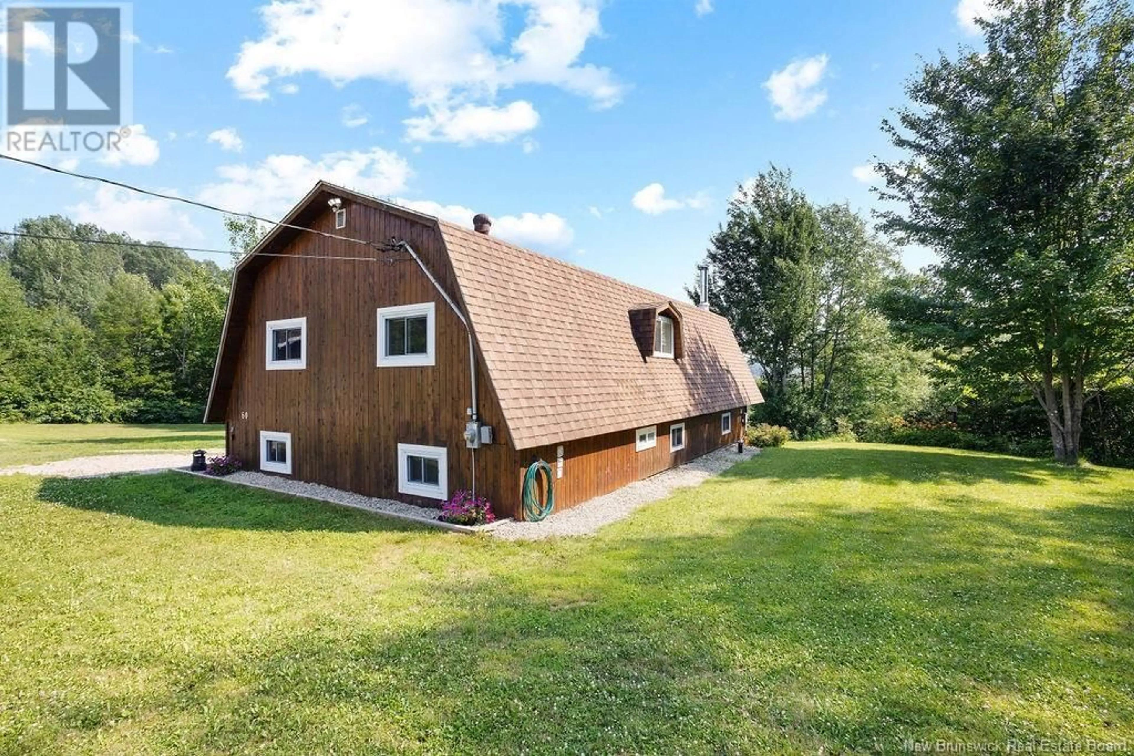A pic from outside/outdoor area/front of a property/back of a property/a pic from drone, unknown for 60 RIVER ROAD, Sunny Corner New Brunswick E9E1E5