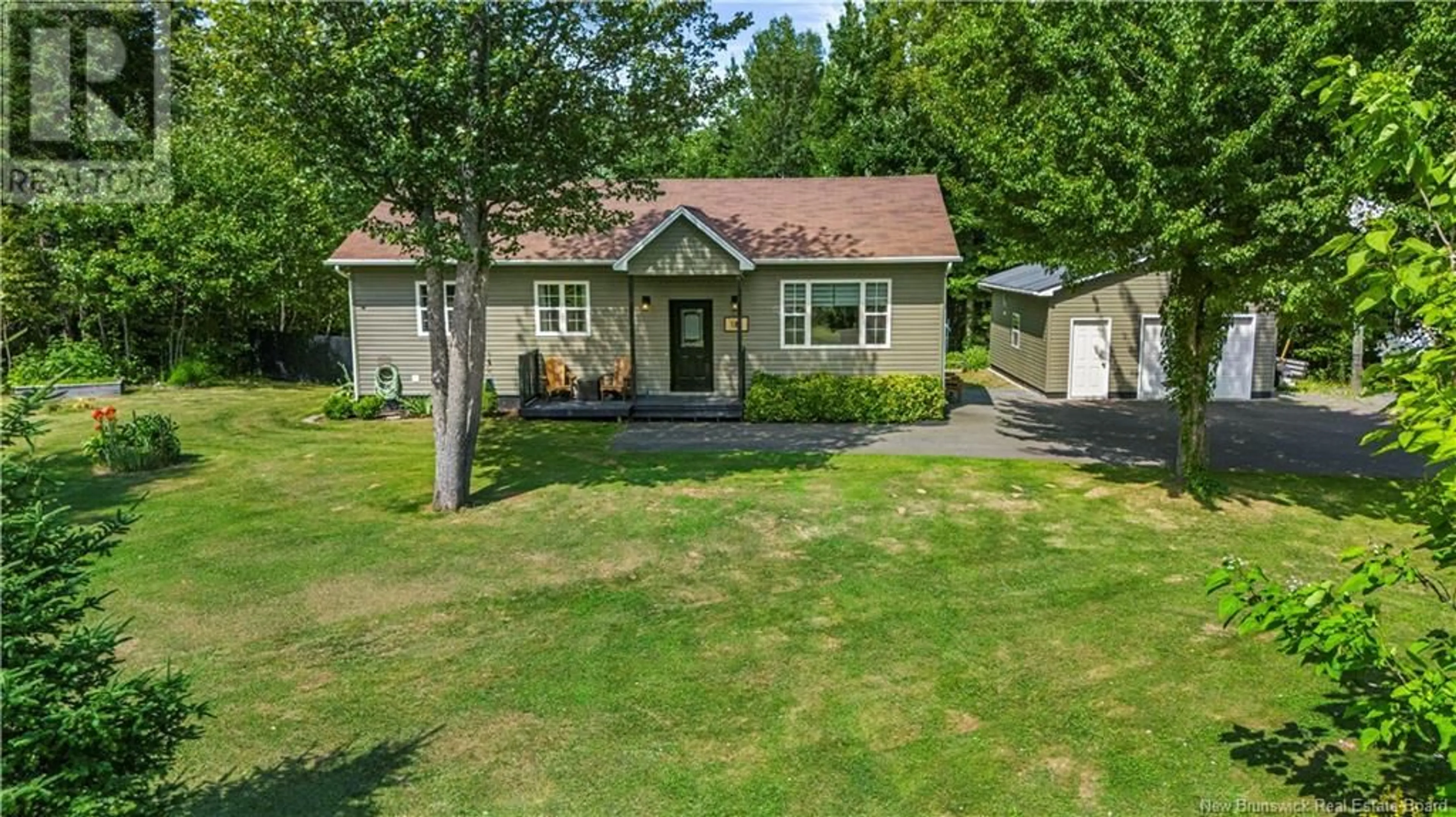 A pic from outside/outdoor area/front of a property/back of a property/a pic from drone, street for 181 URQUHART STREET, Noonan New Brunswick E3A9R9