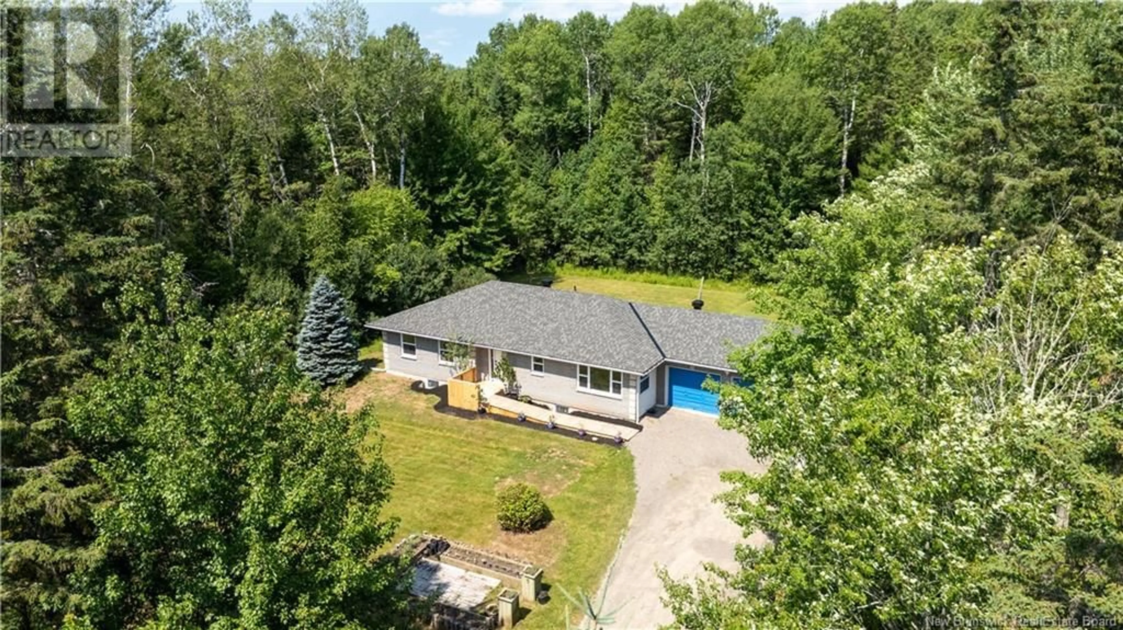 A pic from outside/outdoor area/front of a property/back of a property/a pic from drone, unknown for 2369 ROUTE 112, Upper Coverdale New Brunswick E1J2A7
