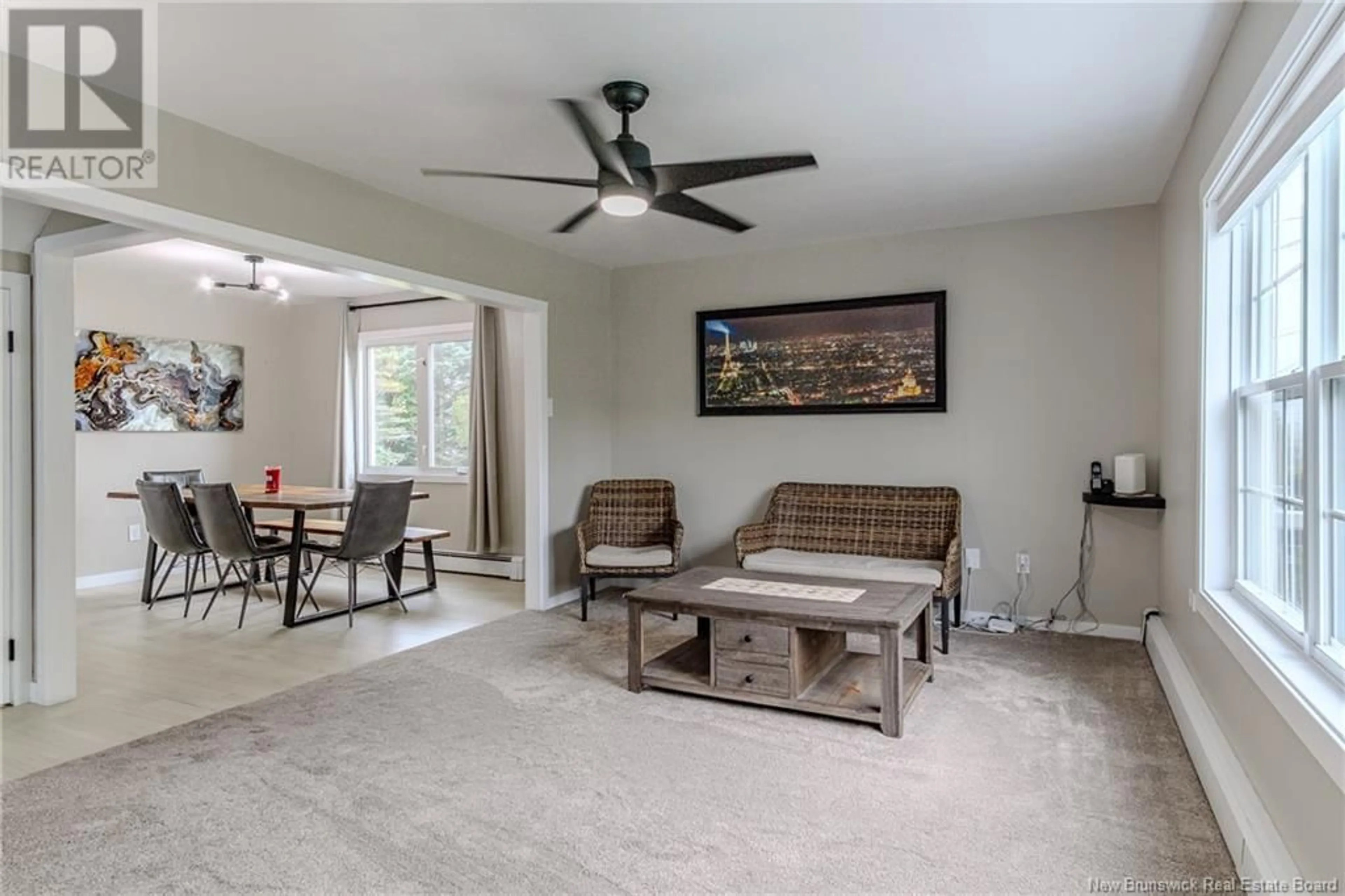 Living room with furniture, ceramic/tile floor for 10 PUGSLEY AVENUE, Saint John New Brunswick E2K2X2